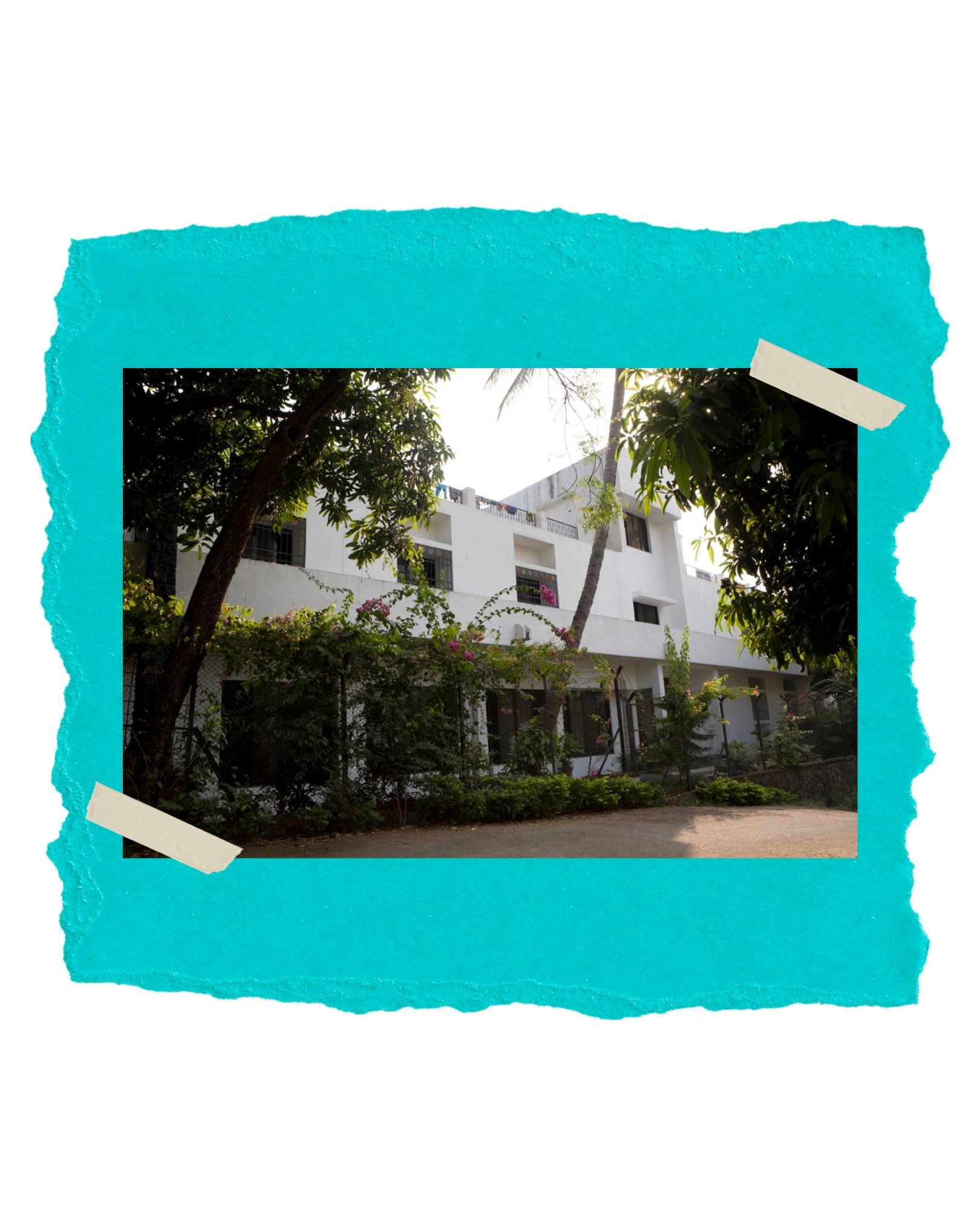 An outsdie shot of the Jubilee 4 building, home to young children affected by HIV