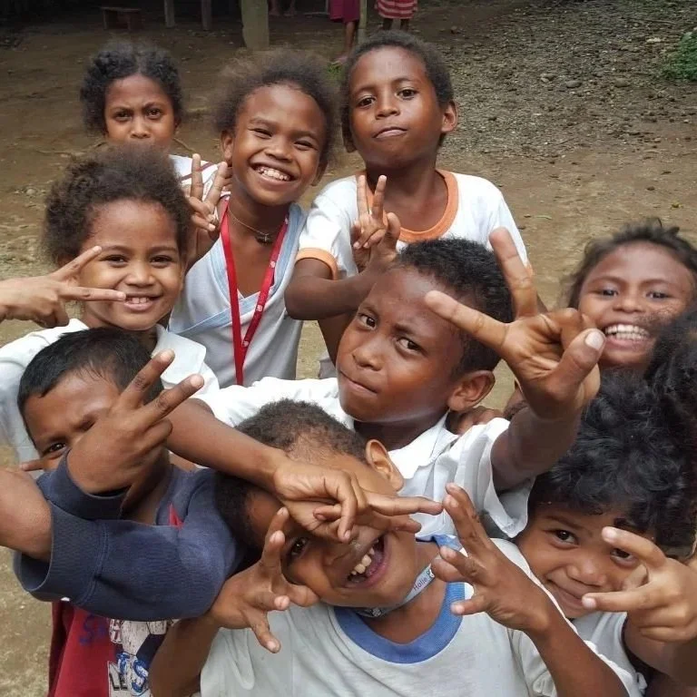 Children of Aeta farmers supported by the Scholarship Fund