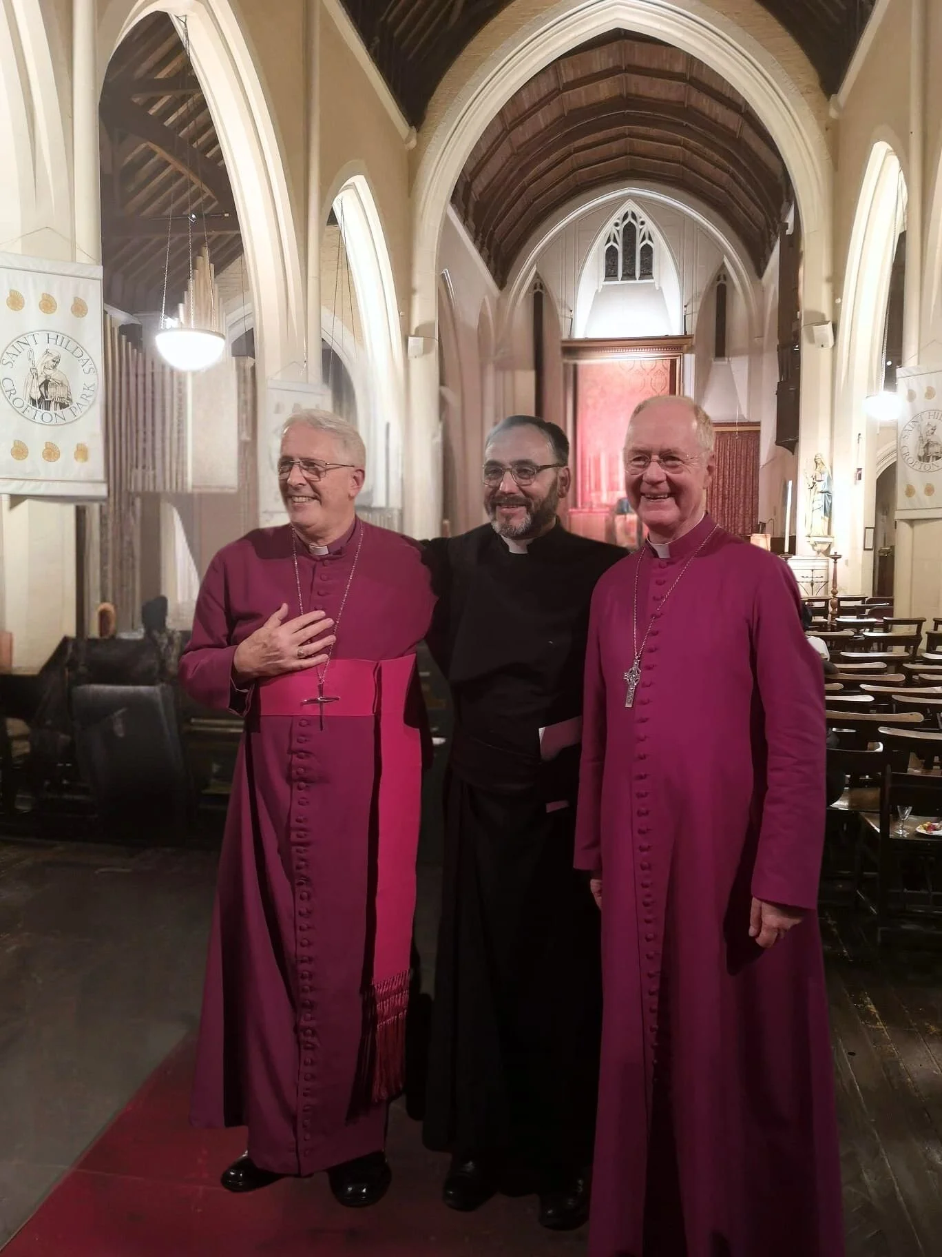 Father Stuart Bates who helped launch Heal the Land