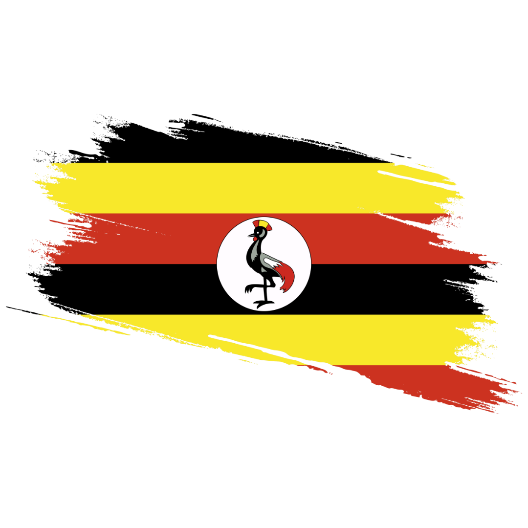 Decorative Uganda flag