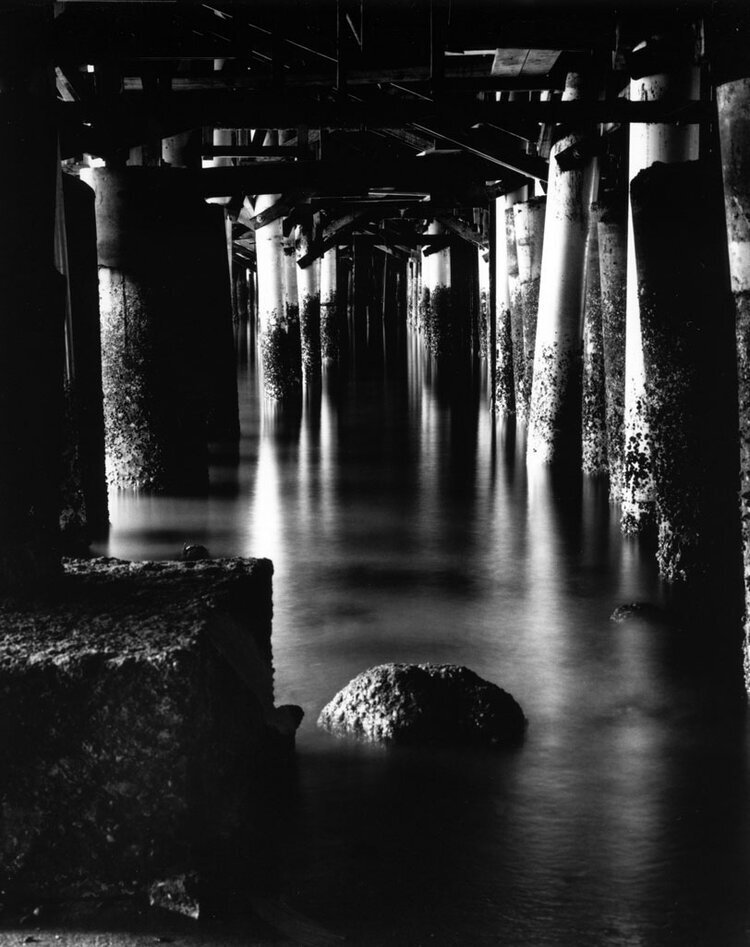 Weston Photography's July 2020 Print of the Month is Under The Wharf