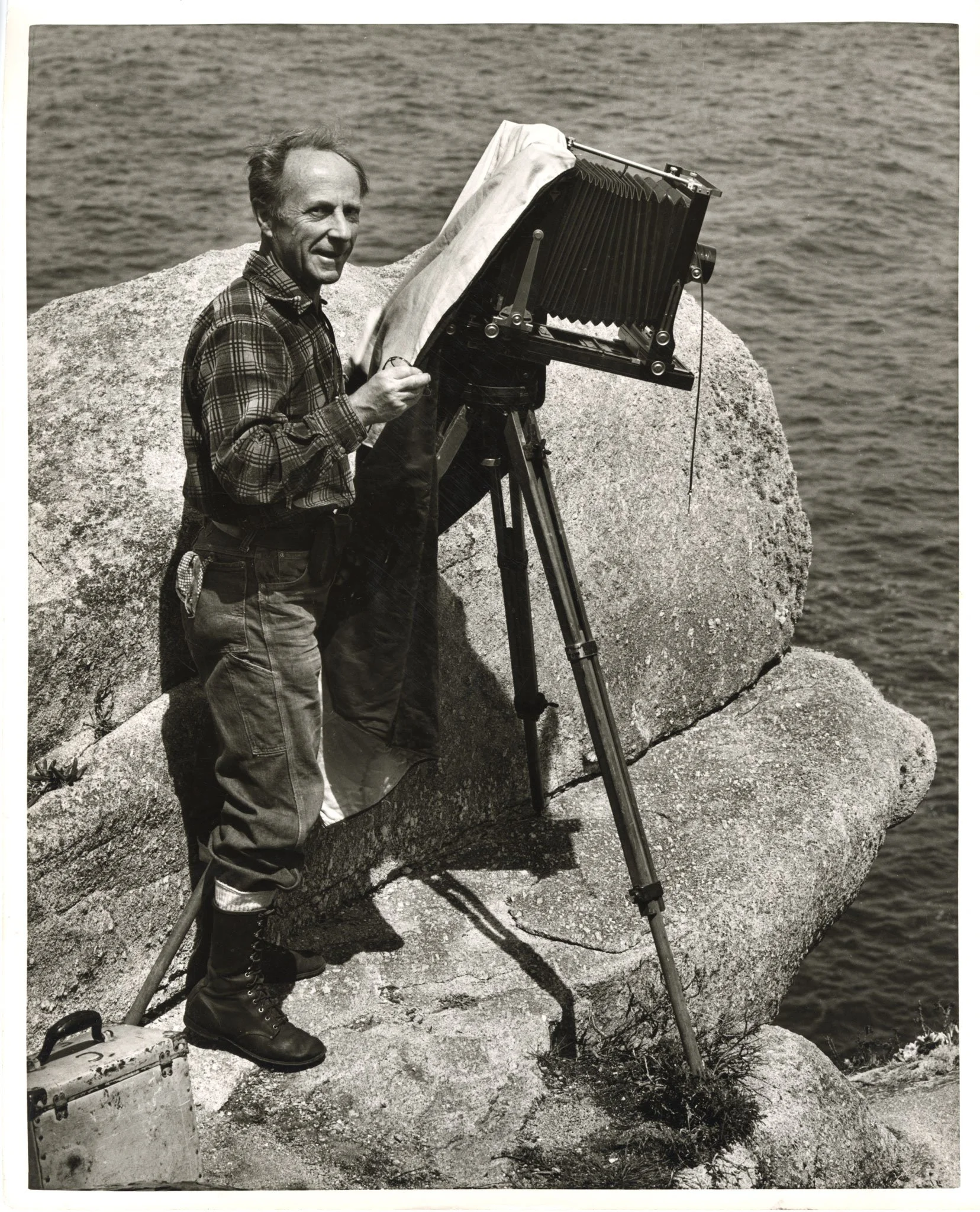 Edward Weston at Point Lobos by William Holger 1940
