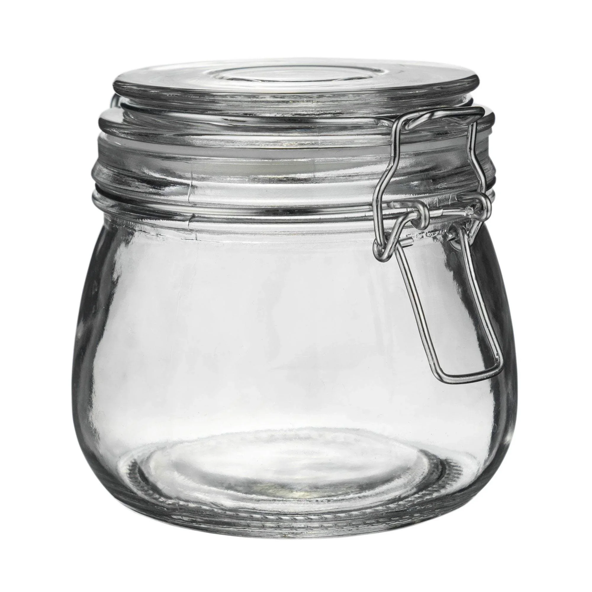 500ml Glass Storage Jar with Clip Top Lid