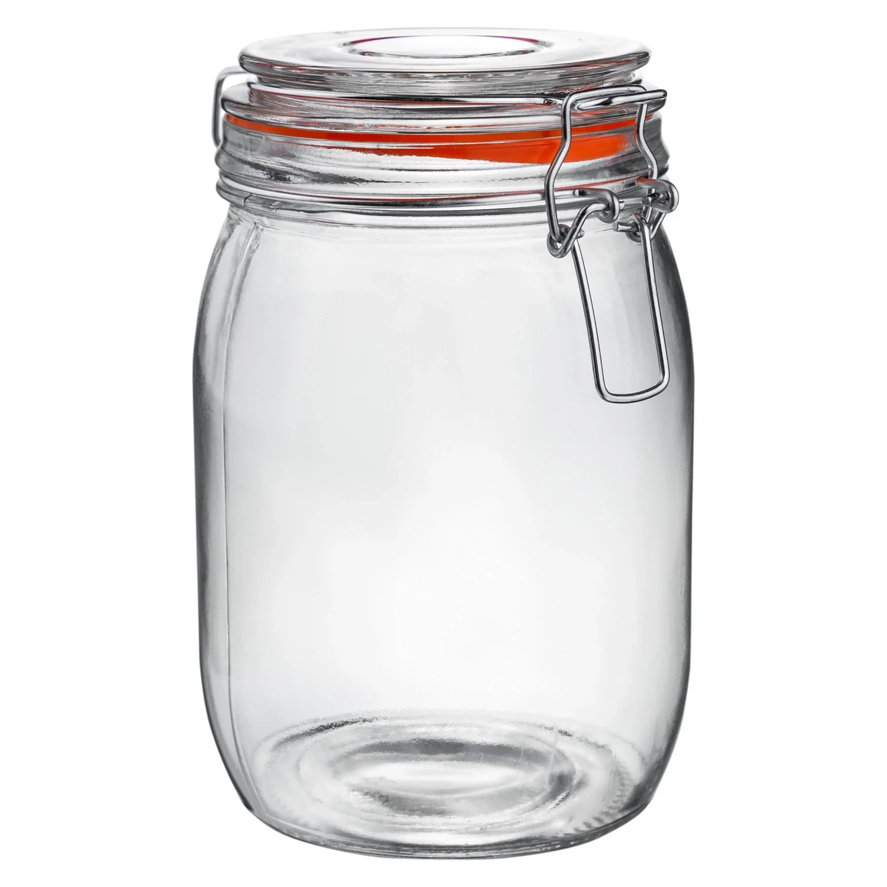 1,000ml Glass Storage Jar with Clip Top Lid