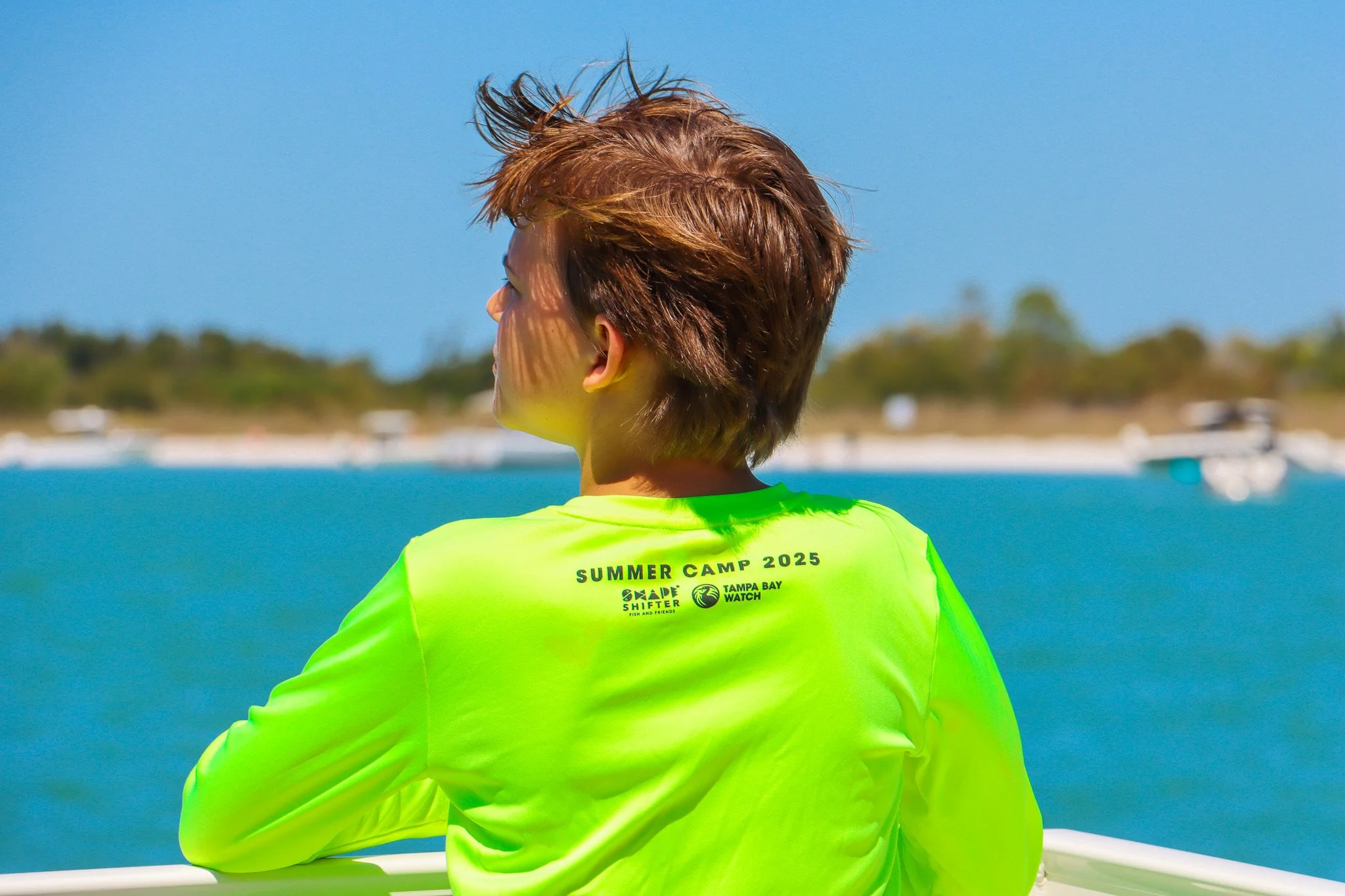 Tampa Bay Wtach Summer Camper on a boat