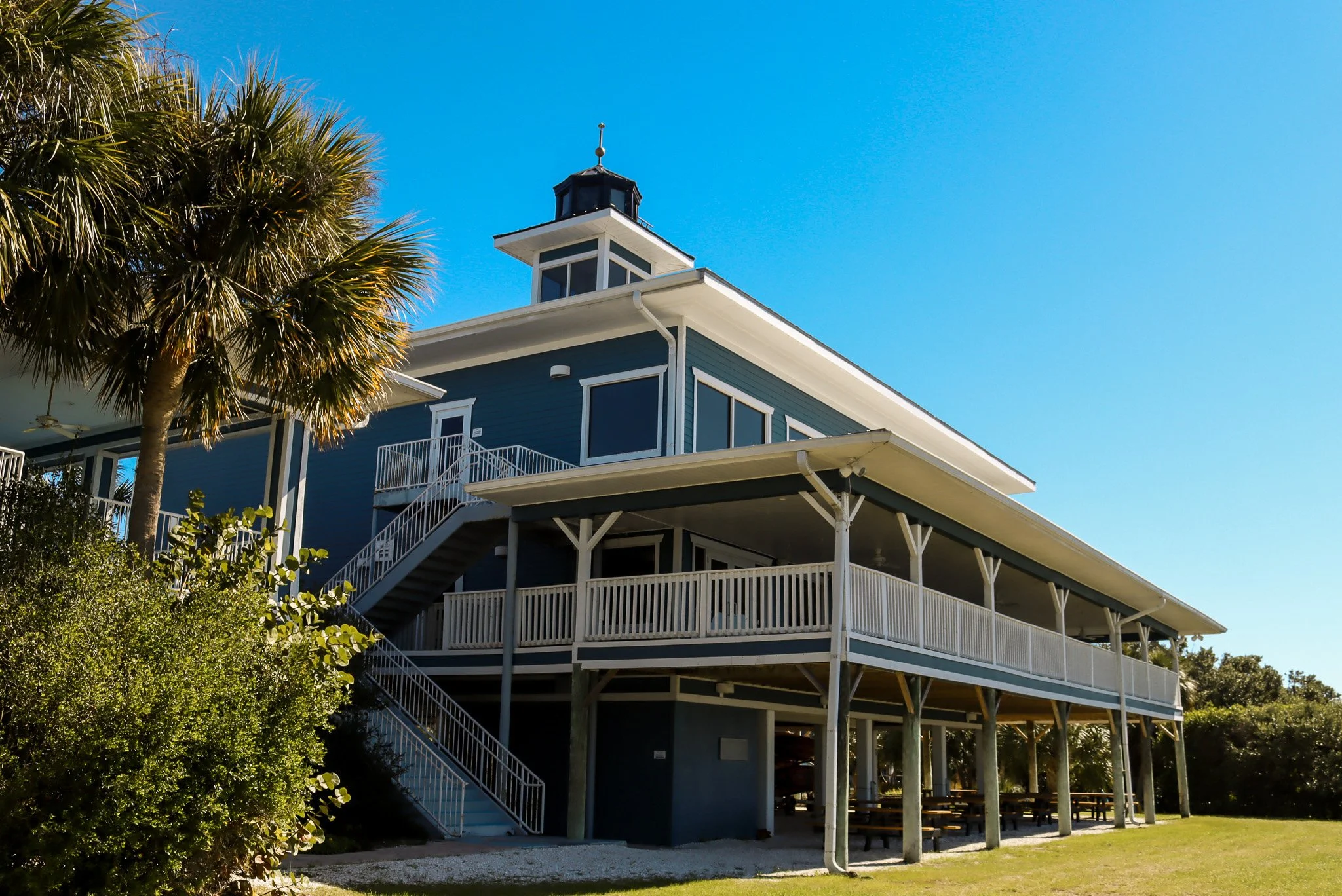 Tampa Bay Watch's Tierra Verde location for education programs, restoration events, and water-front weddings