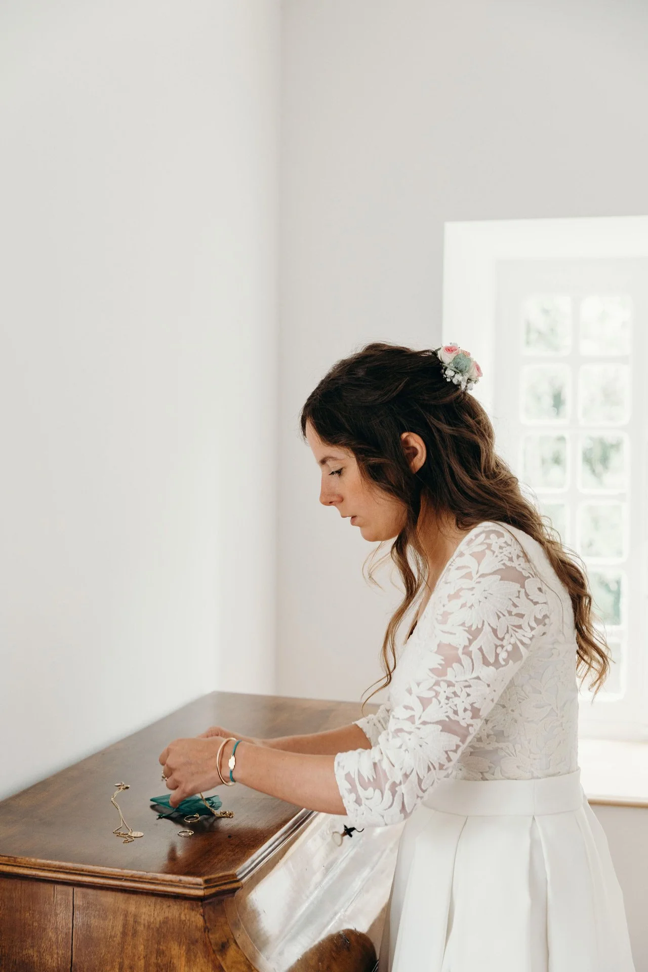 reportage préparatifs de mariage