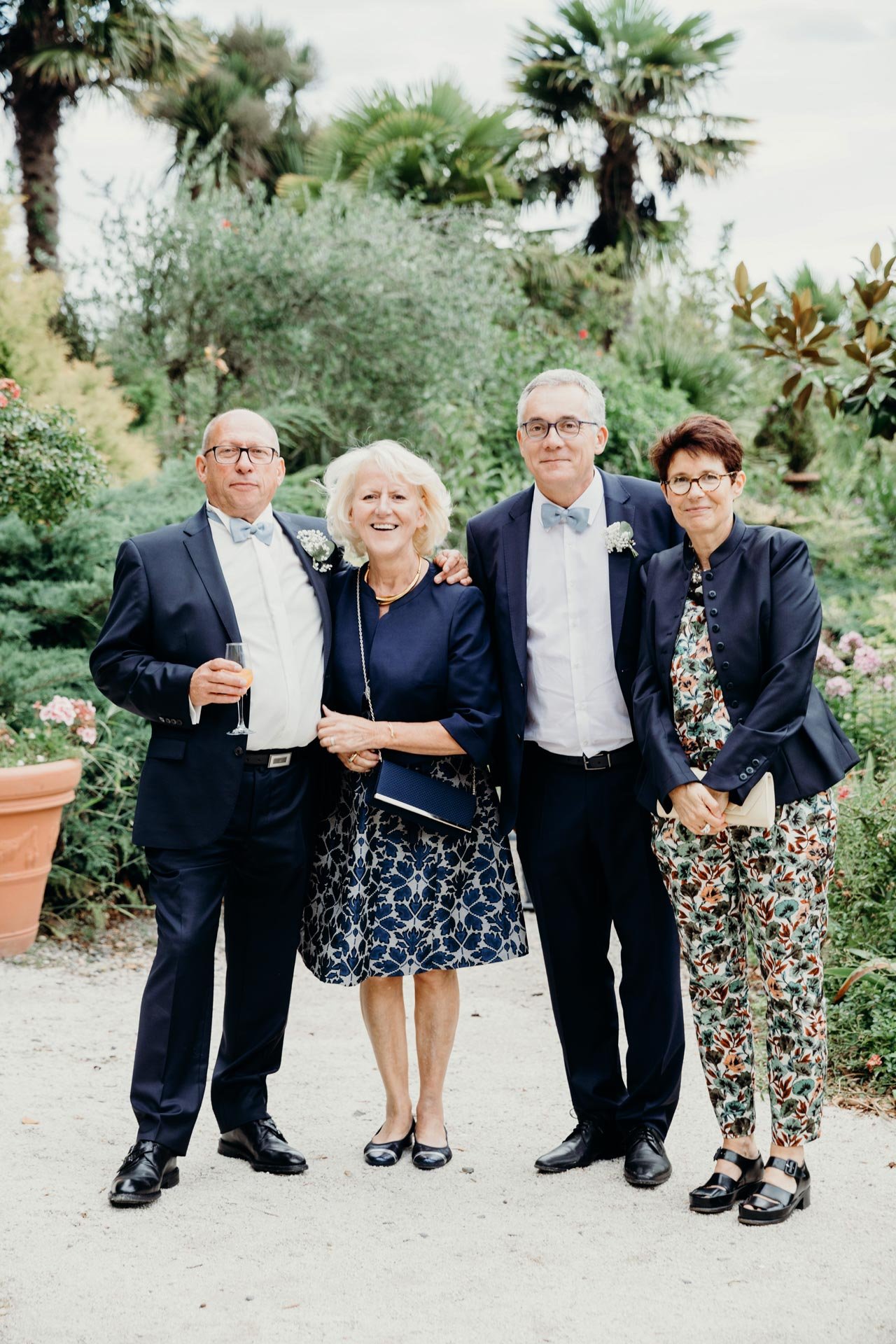 Photographe de reportage cocktail de mariage