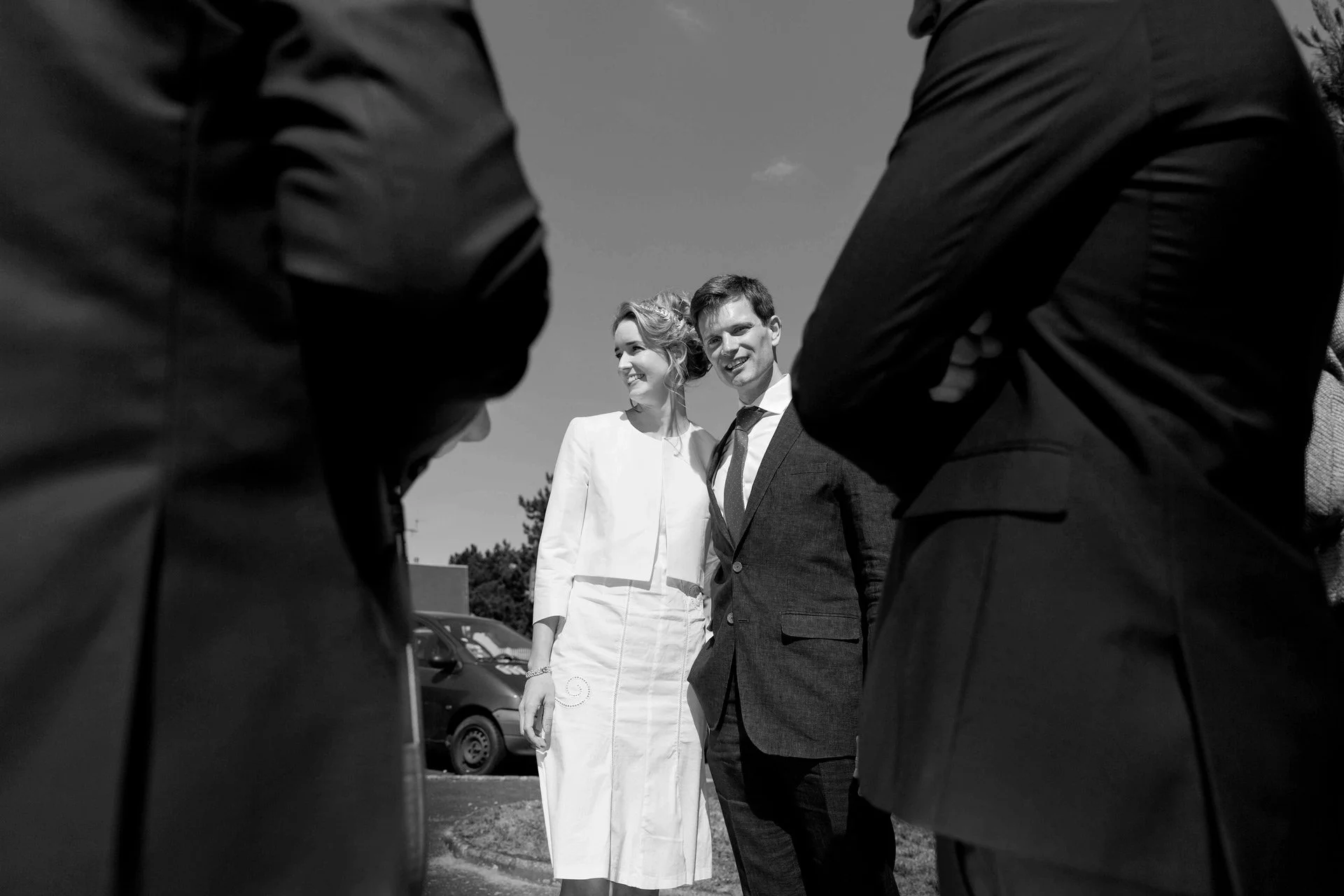 Reportage mariage cérémonie civile à Jullouville en Normandie