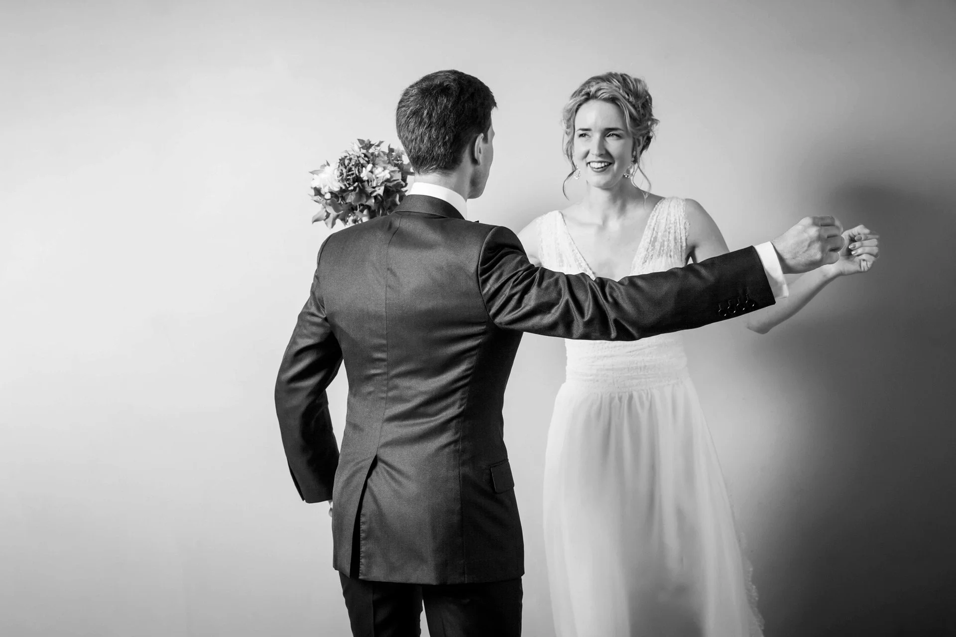 Première danse des mariés au Château de La Crête à Granville