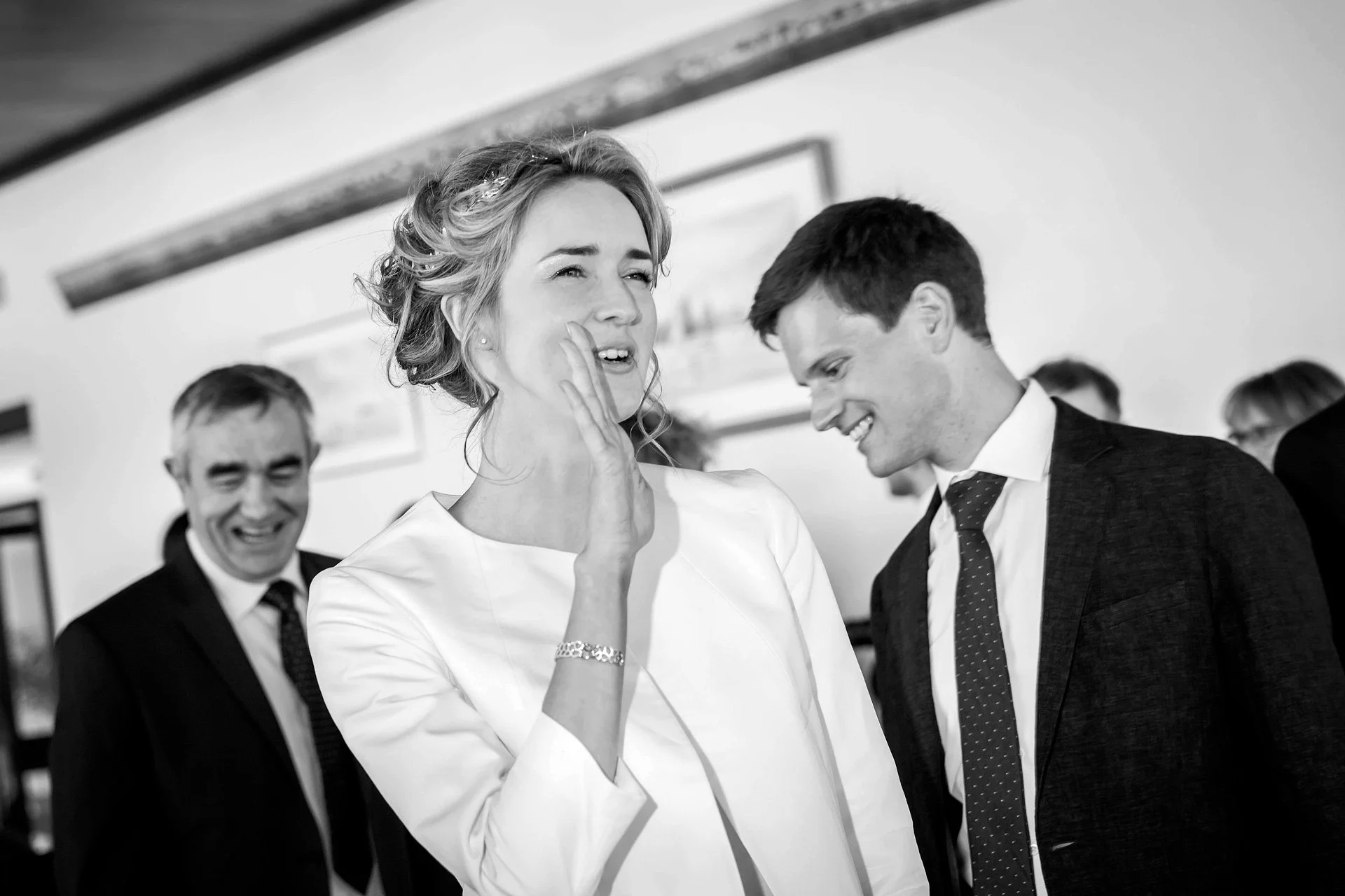 Reportage photo de mariage cérémonie civile Jullouville en Normandie