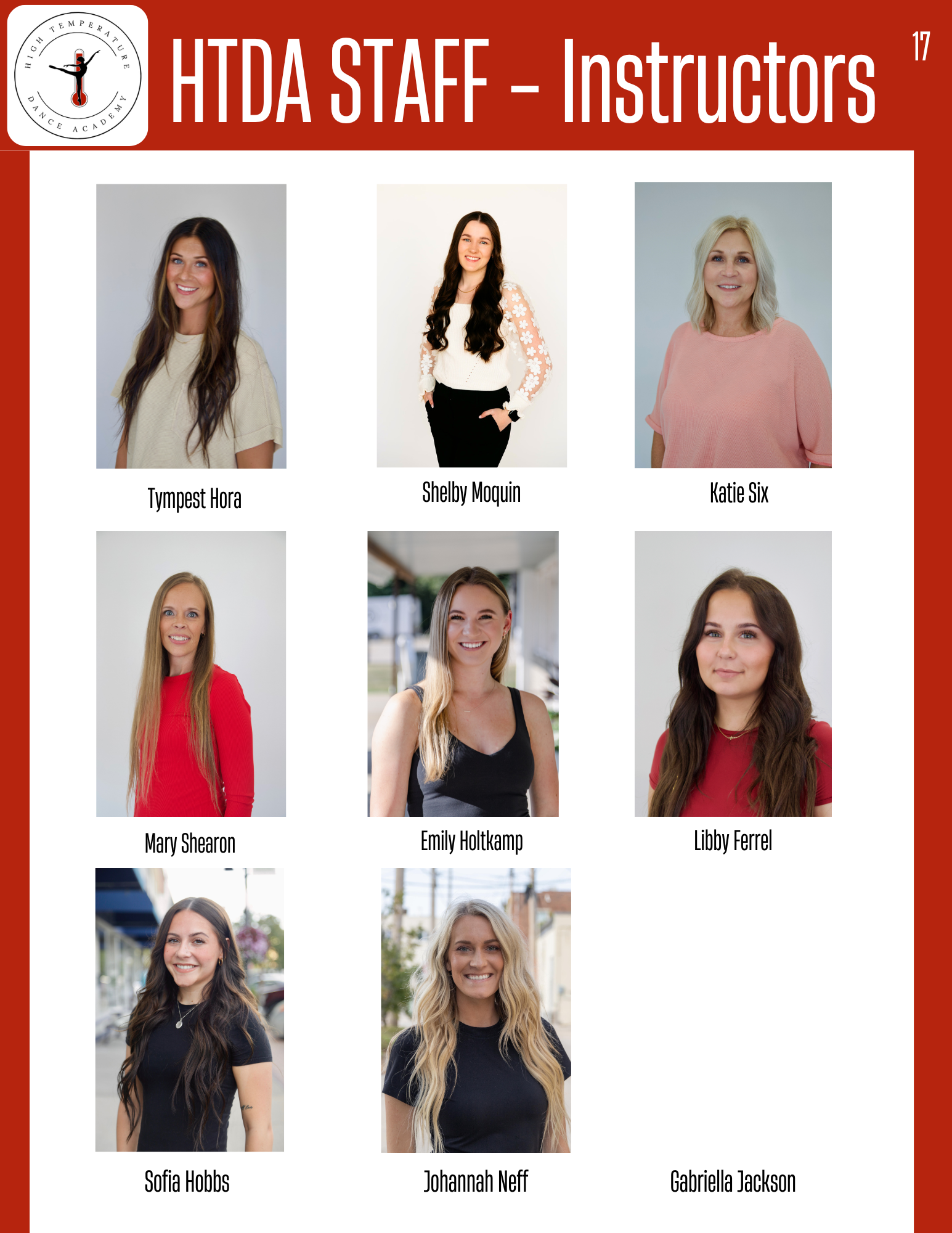 HTDA Staff