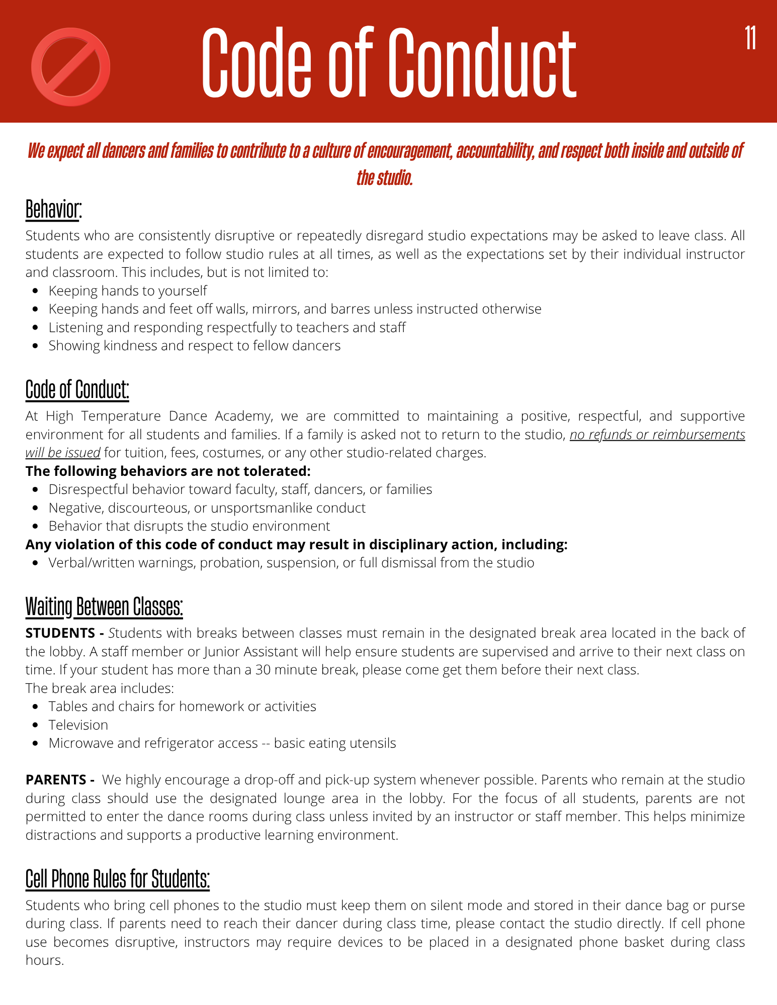 Code of Conduct