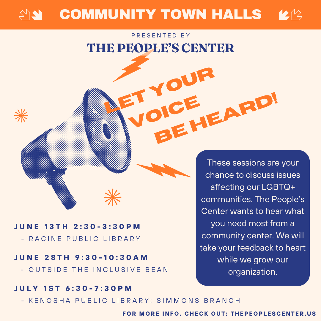 Queer Town Hall - Kenosha Public Library