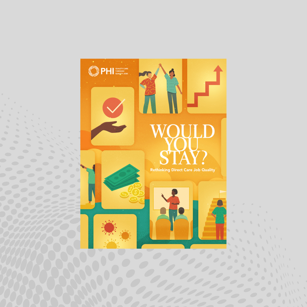 A 2020 report from PHI on how poor job quality shapes direct care, worsened by COVID-19, and introducing PHI’s five-pillar framework to improve jobs.
