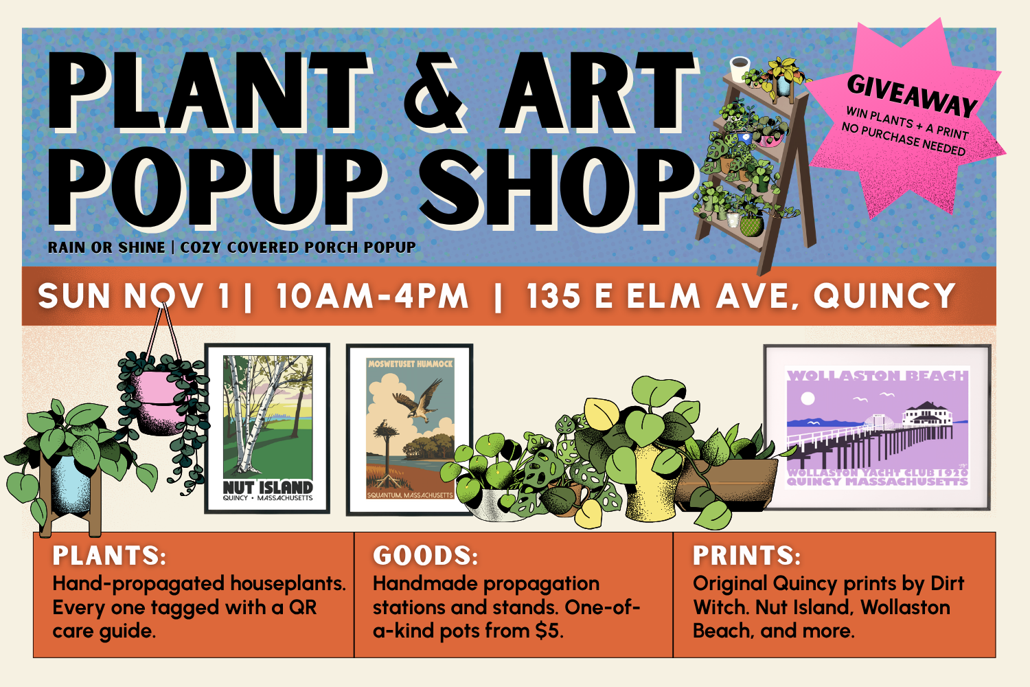 Plant &amp; Art Popup Shop