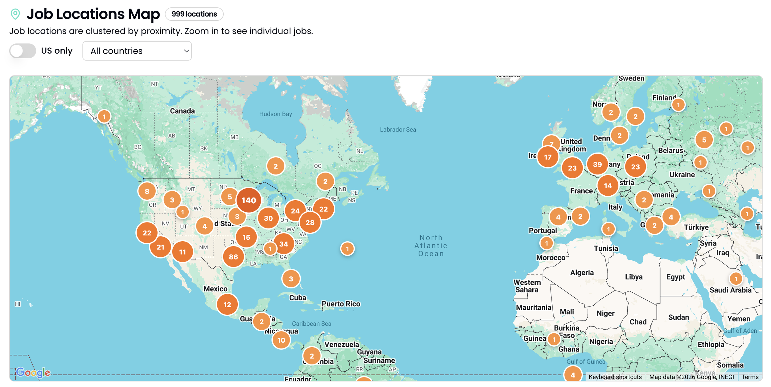 Rollie Jobs Map