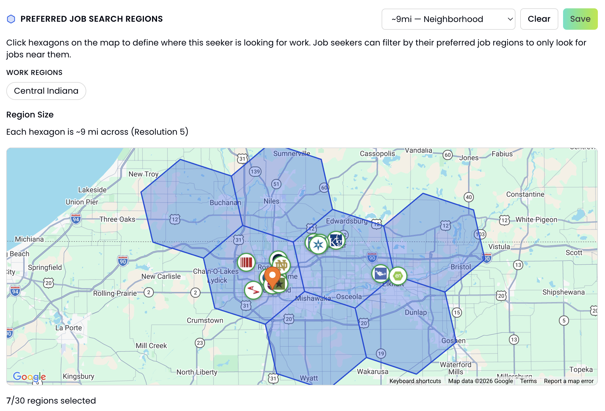 Job Seeker Map