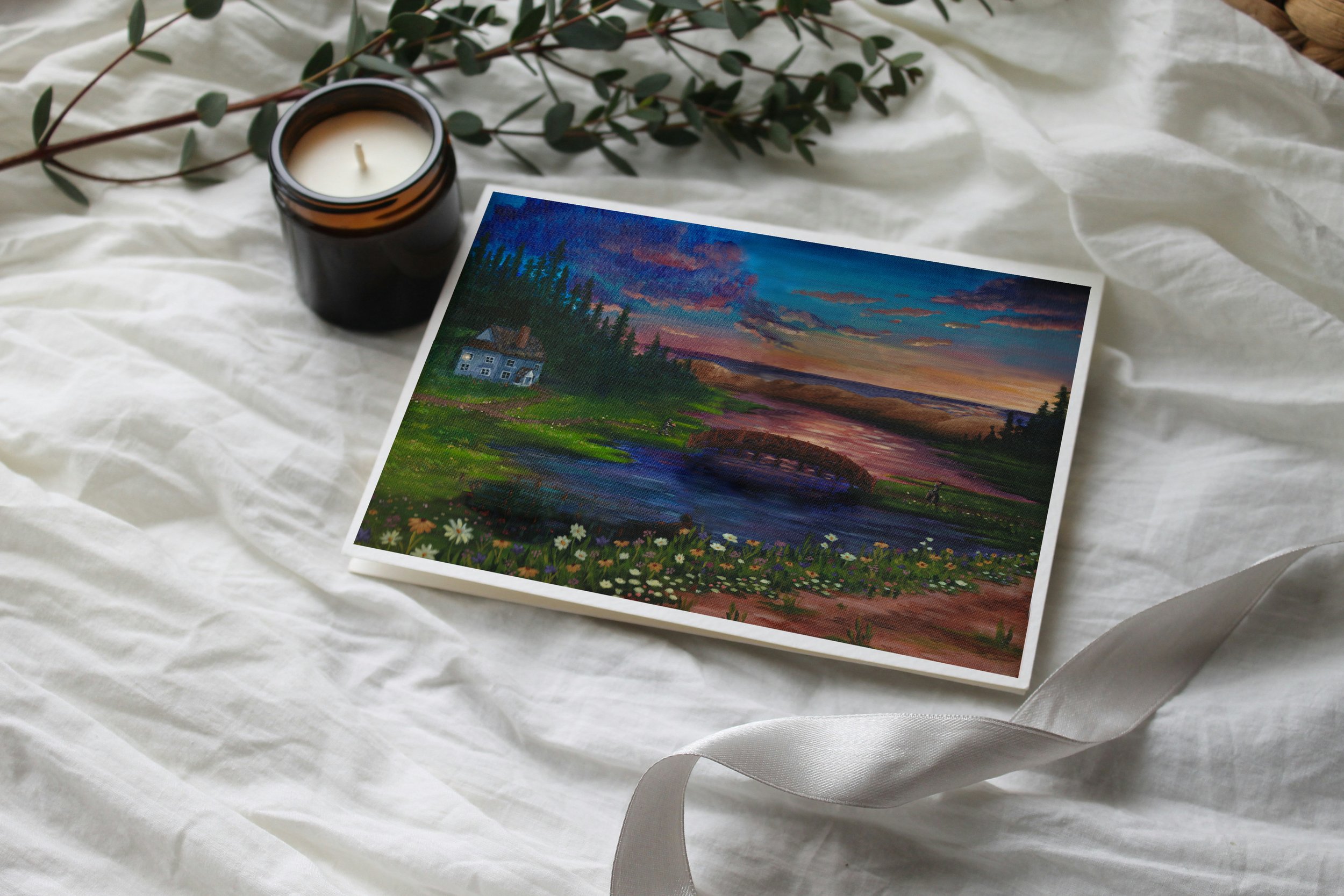 'Lake of Shining Waters' Anne of Green Gables Art Print