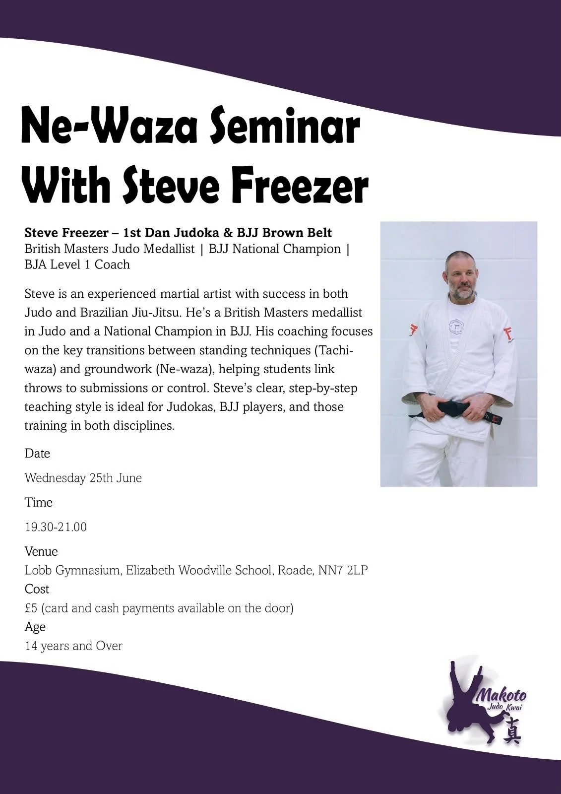 Steve Freezer Newaza Fundamentals Seminar 