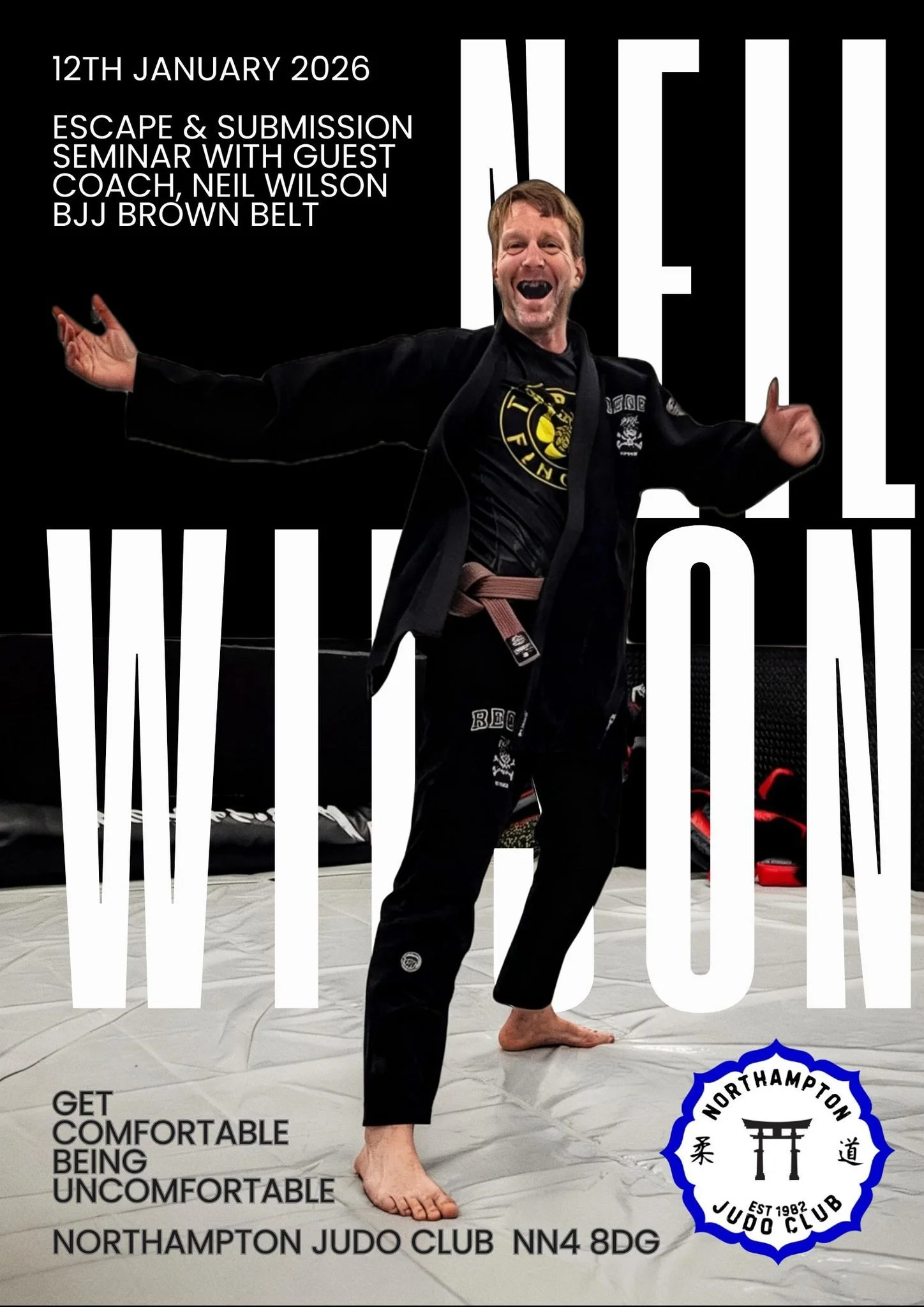 Neil Wilson Escape & Submission Seminar 12th Jan 2026