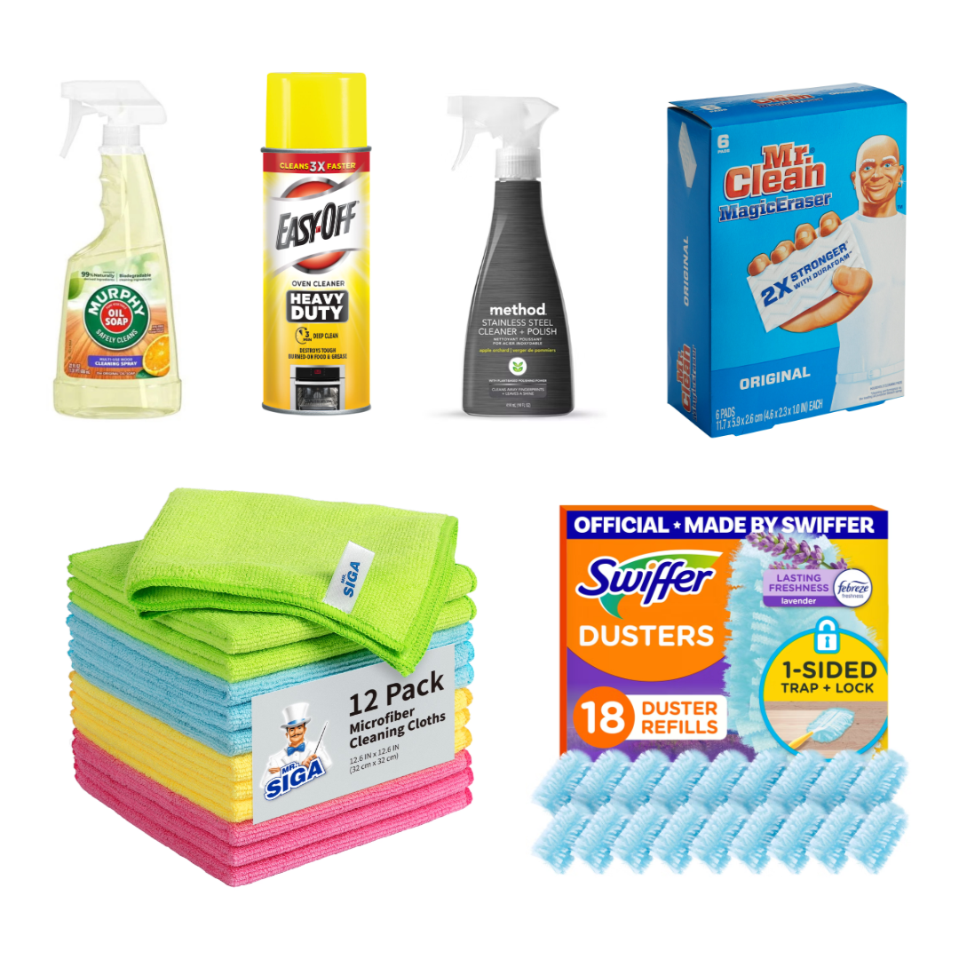 Cleaning Products Kit (6 Products)