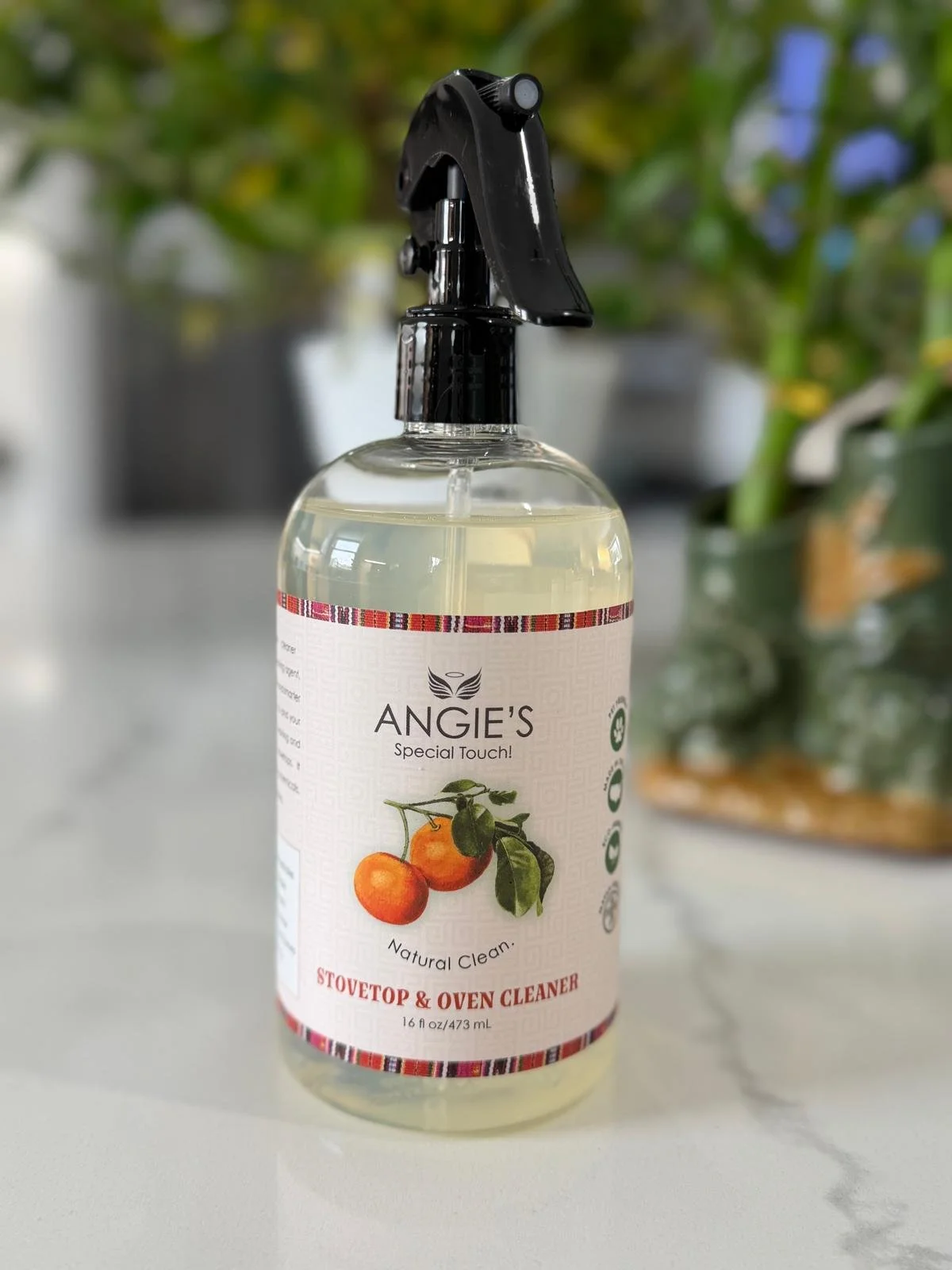 Stovetop & Oven Cleaner Lemon 16 Fl Oz / 473 mL