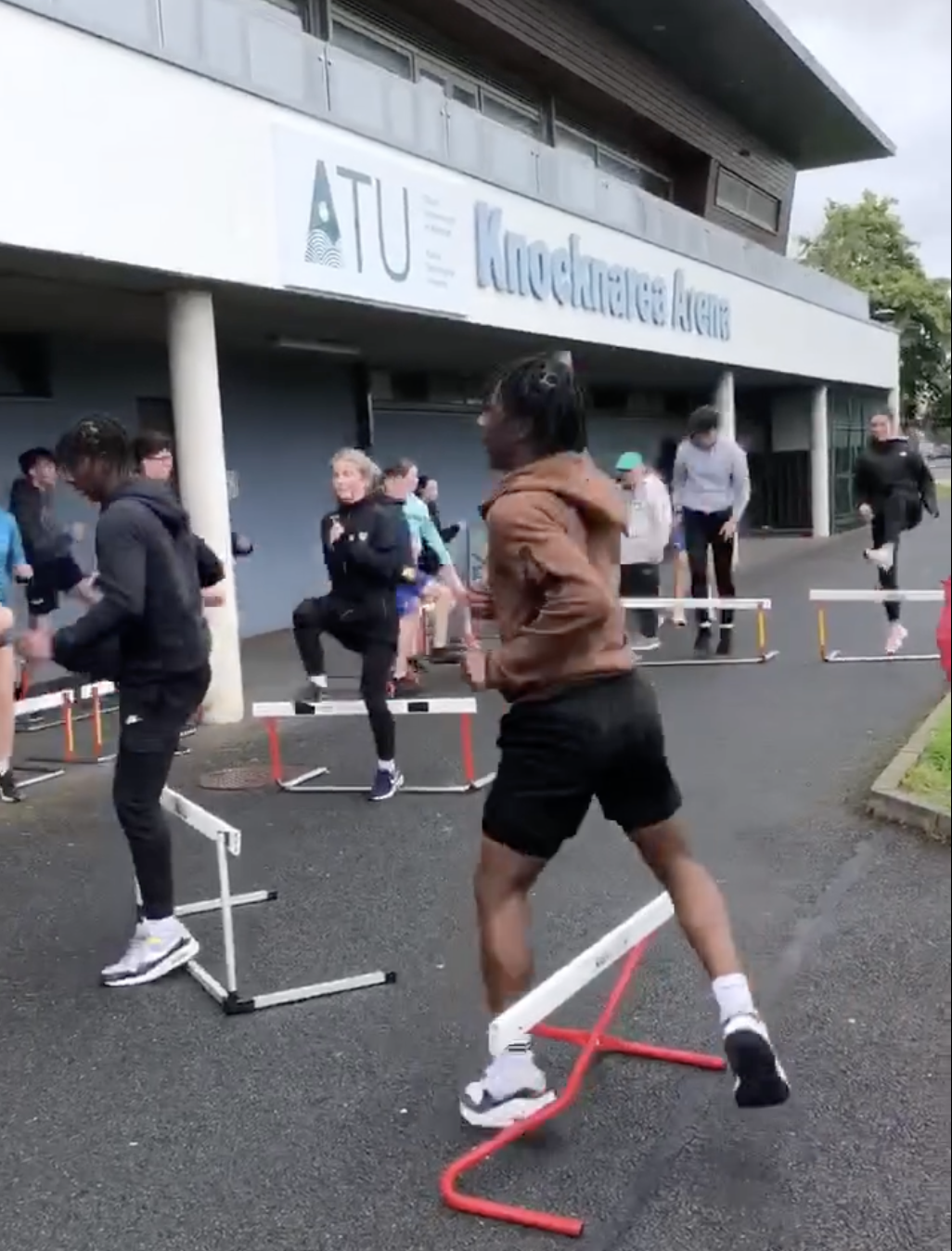 Squad training session in ATU