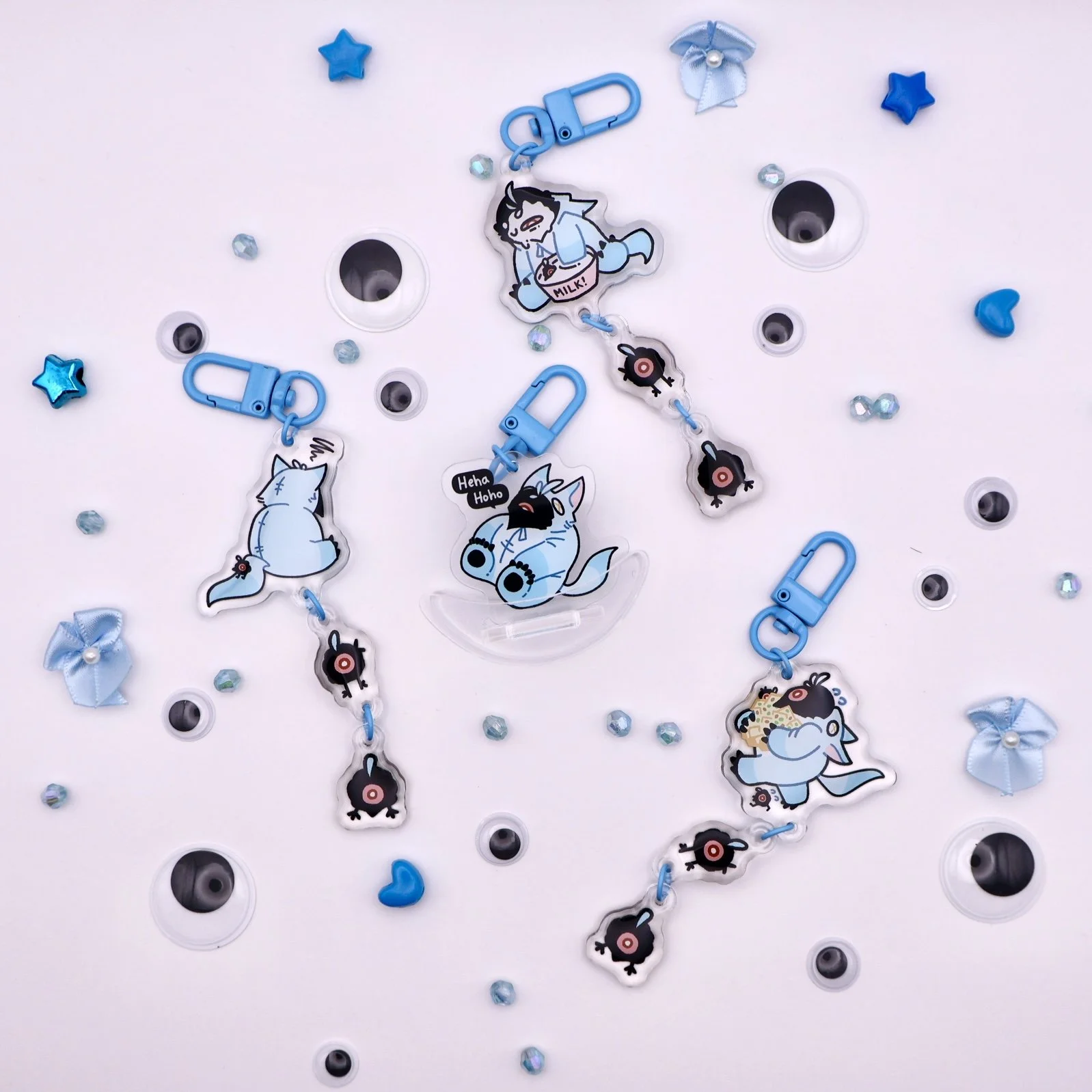 Foxttore Multi-Piece Keychain