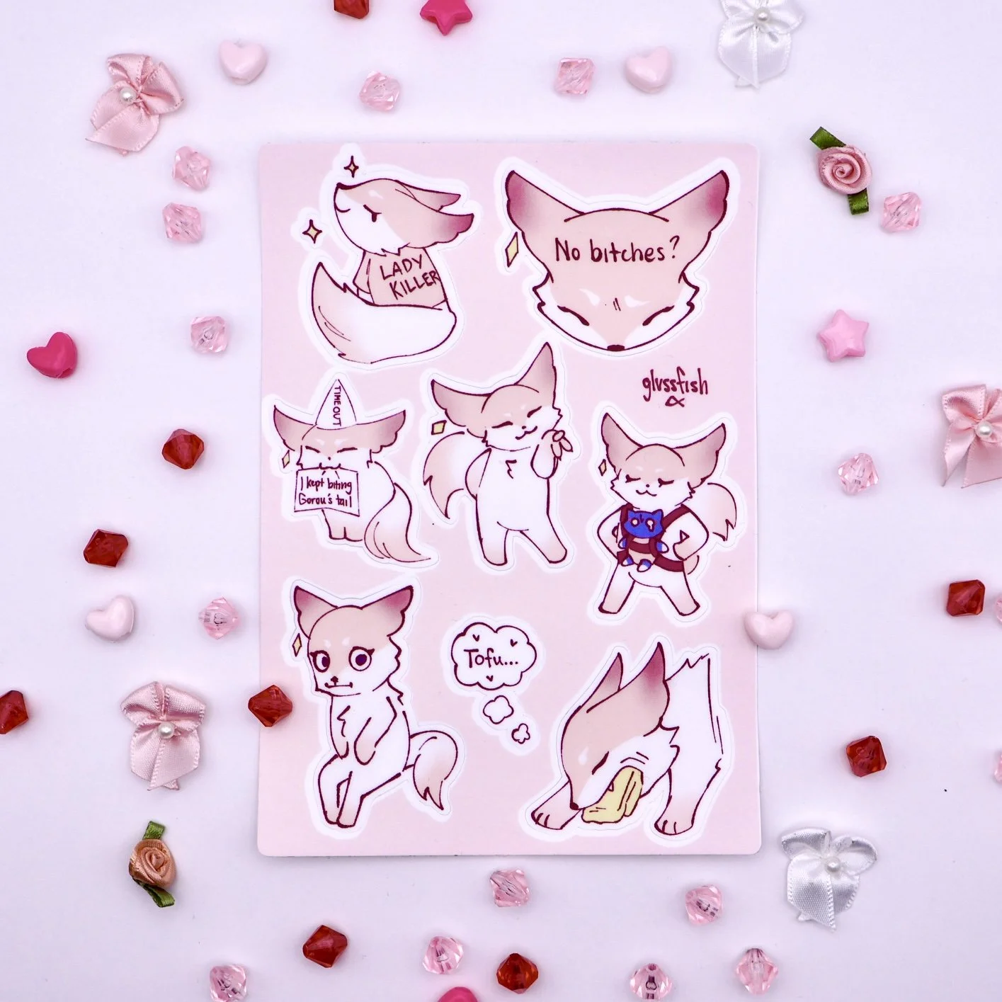 Yae Miko Sticker Sheet