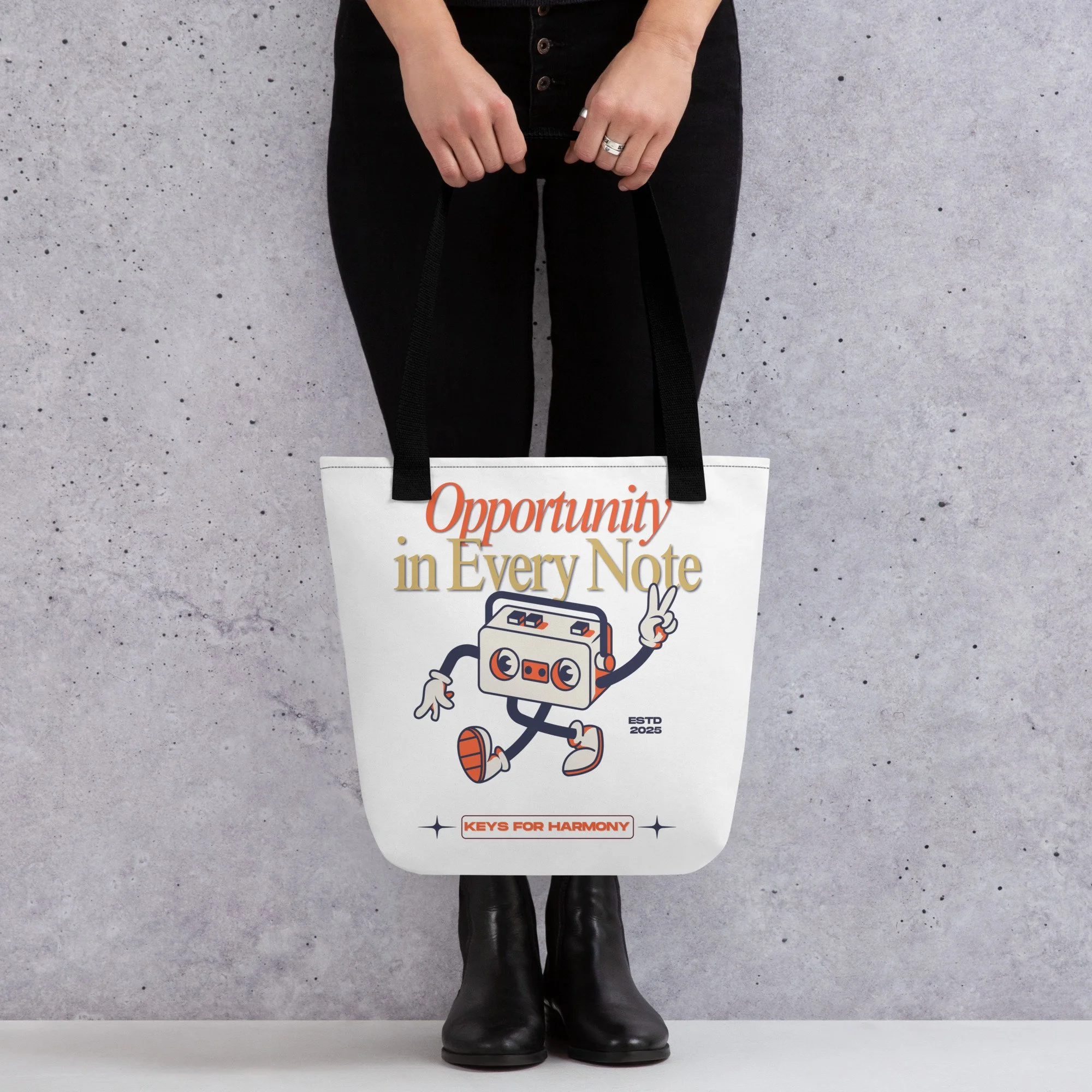 Keys for Harmony Tote bag - 