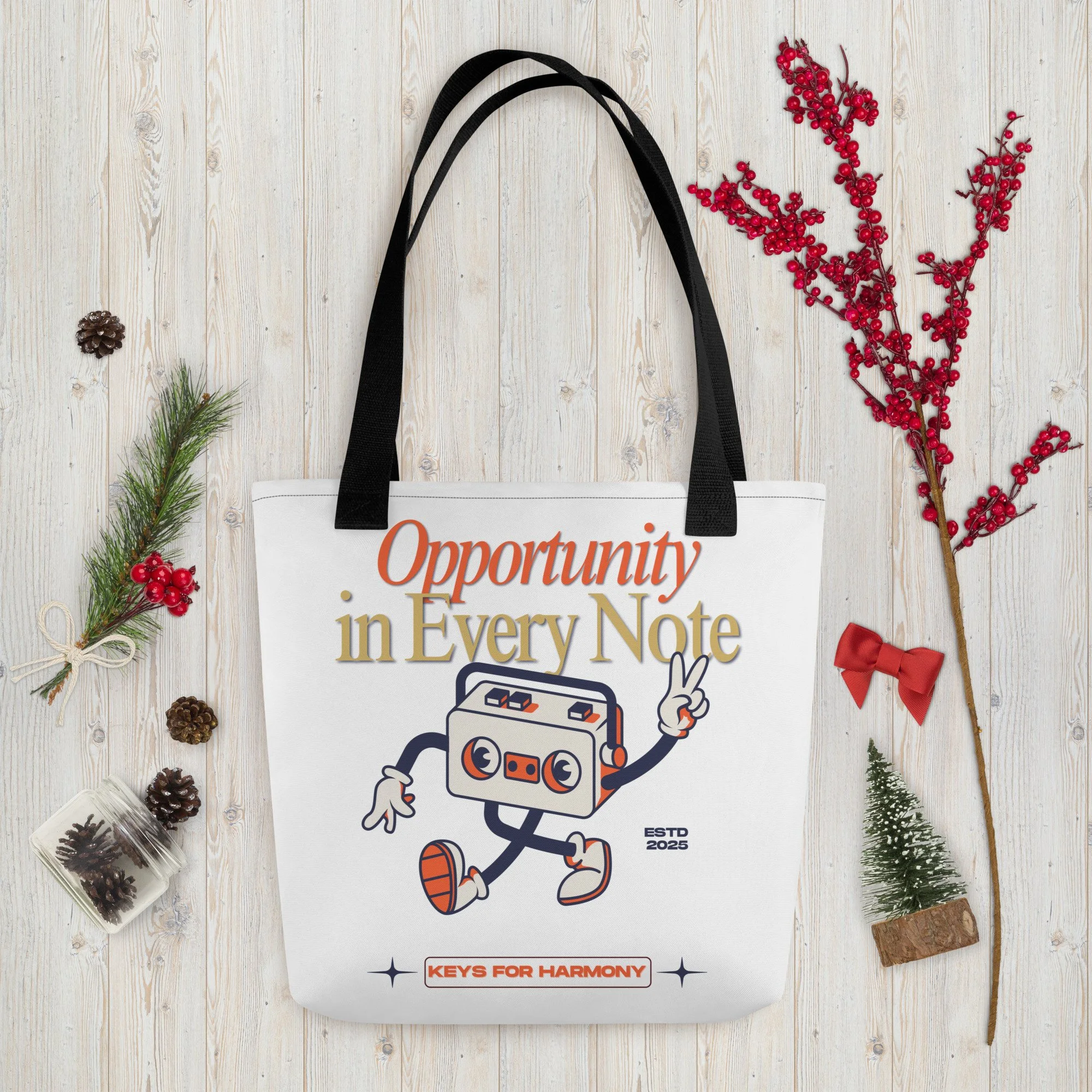 Keys for Harmony Tote bag - 
