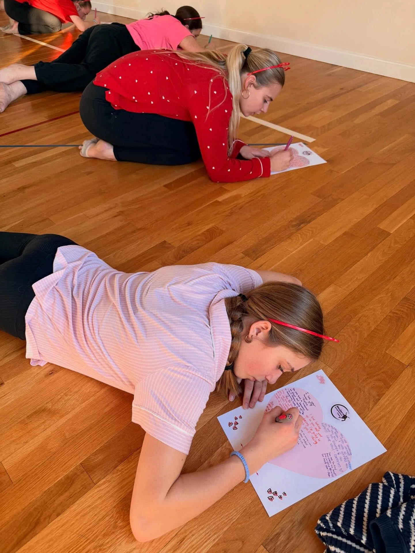 Sharing what we love about each other 💕 We ❤️ our SAL dance family!!!