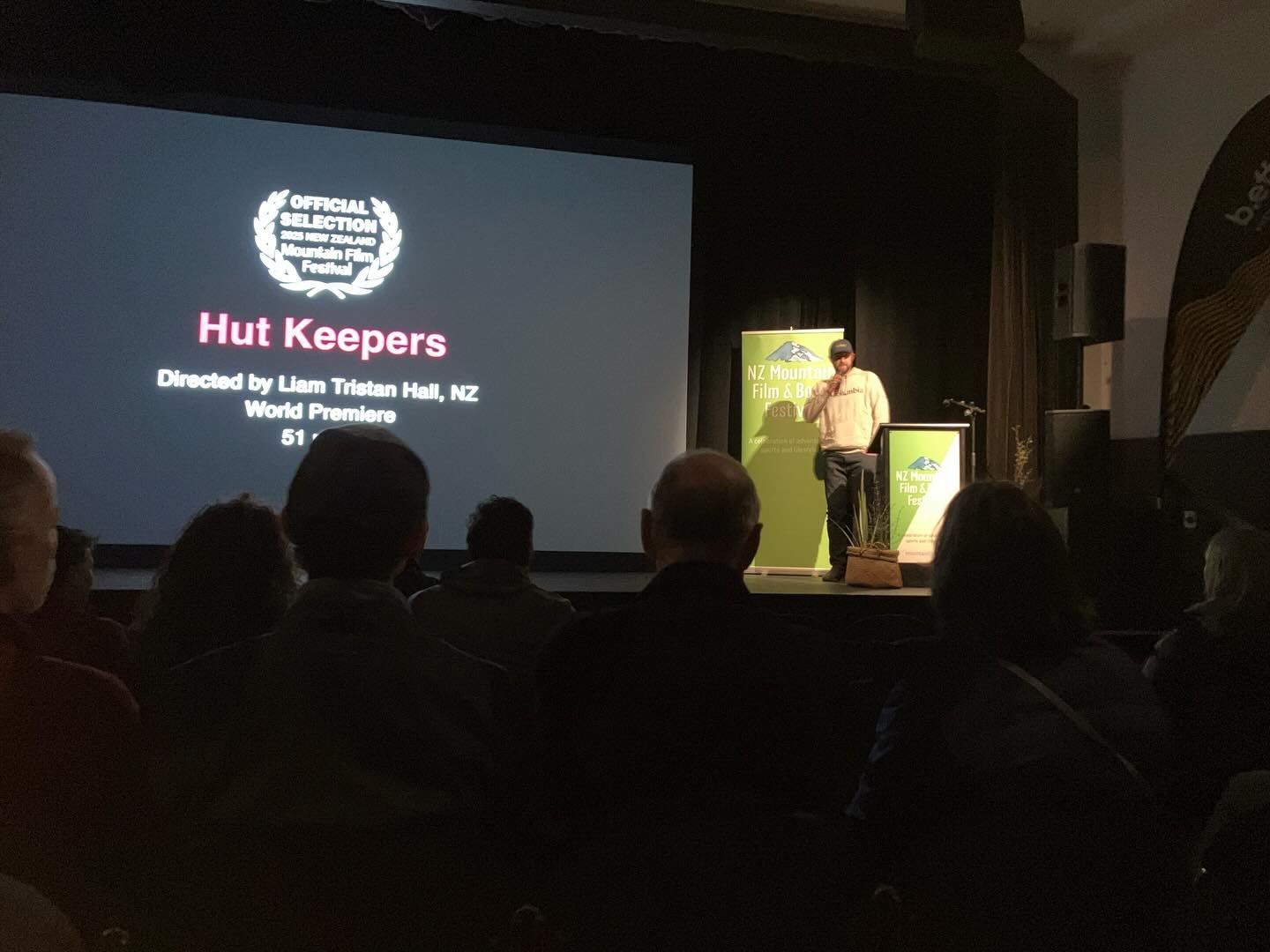 It was an honour premiering our film at the New Zealand Mountain Film Festival, thankyou to all who took the time to support this story! Updates on upcoming screenings at www.hutkeepersfilm.com.