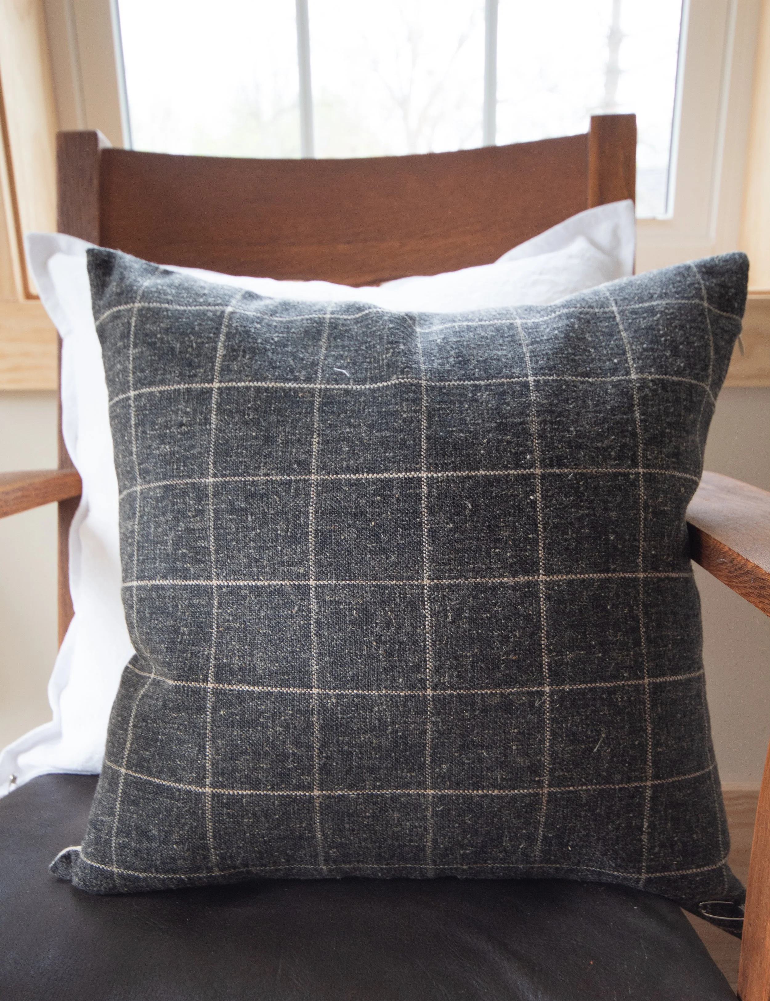 Plaid Throw Pillow