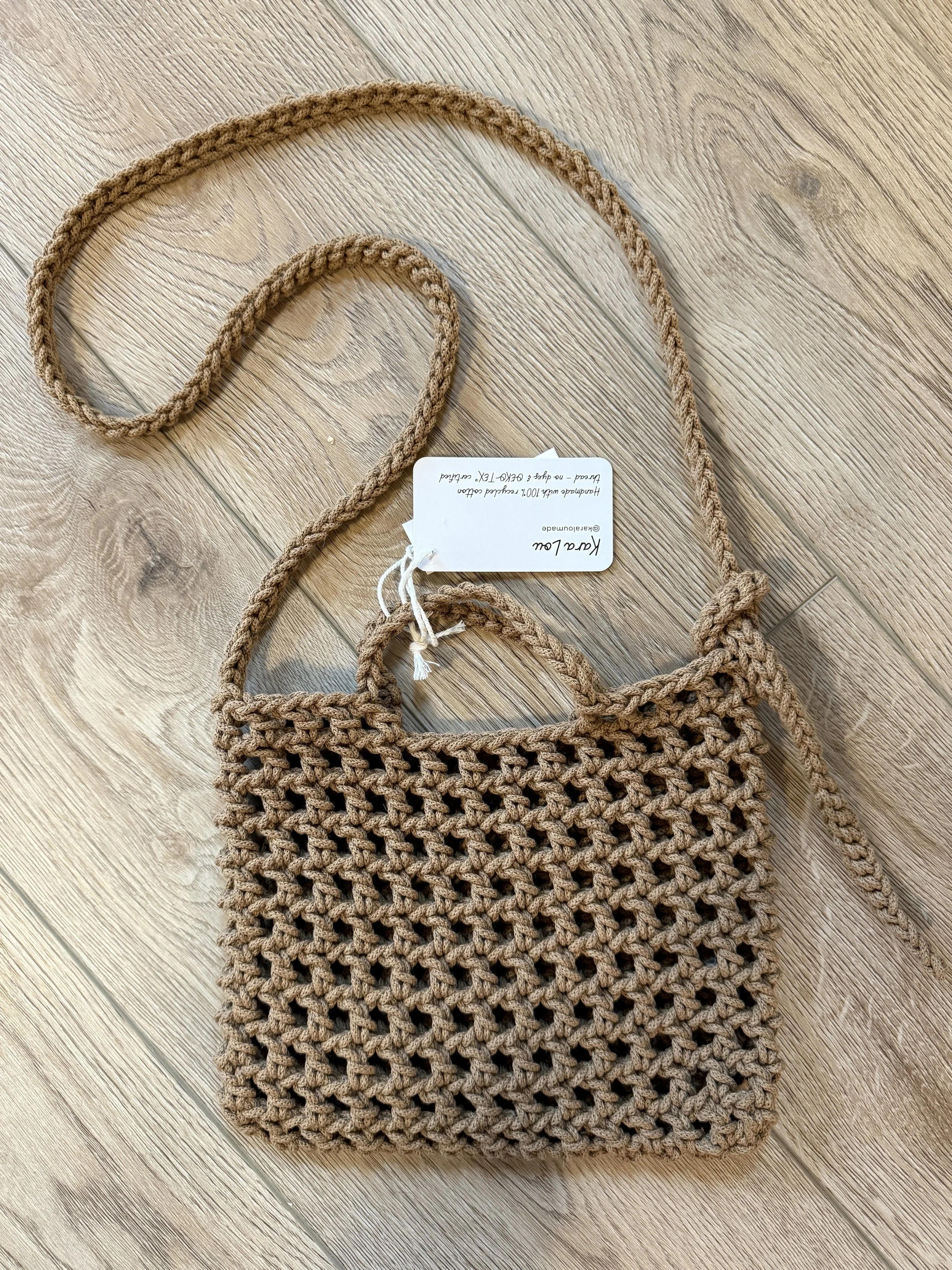 Adjustable Crochet Bag