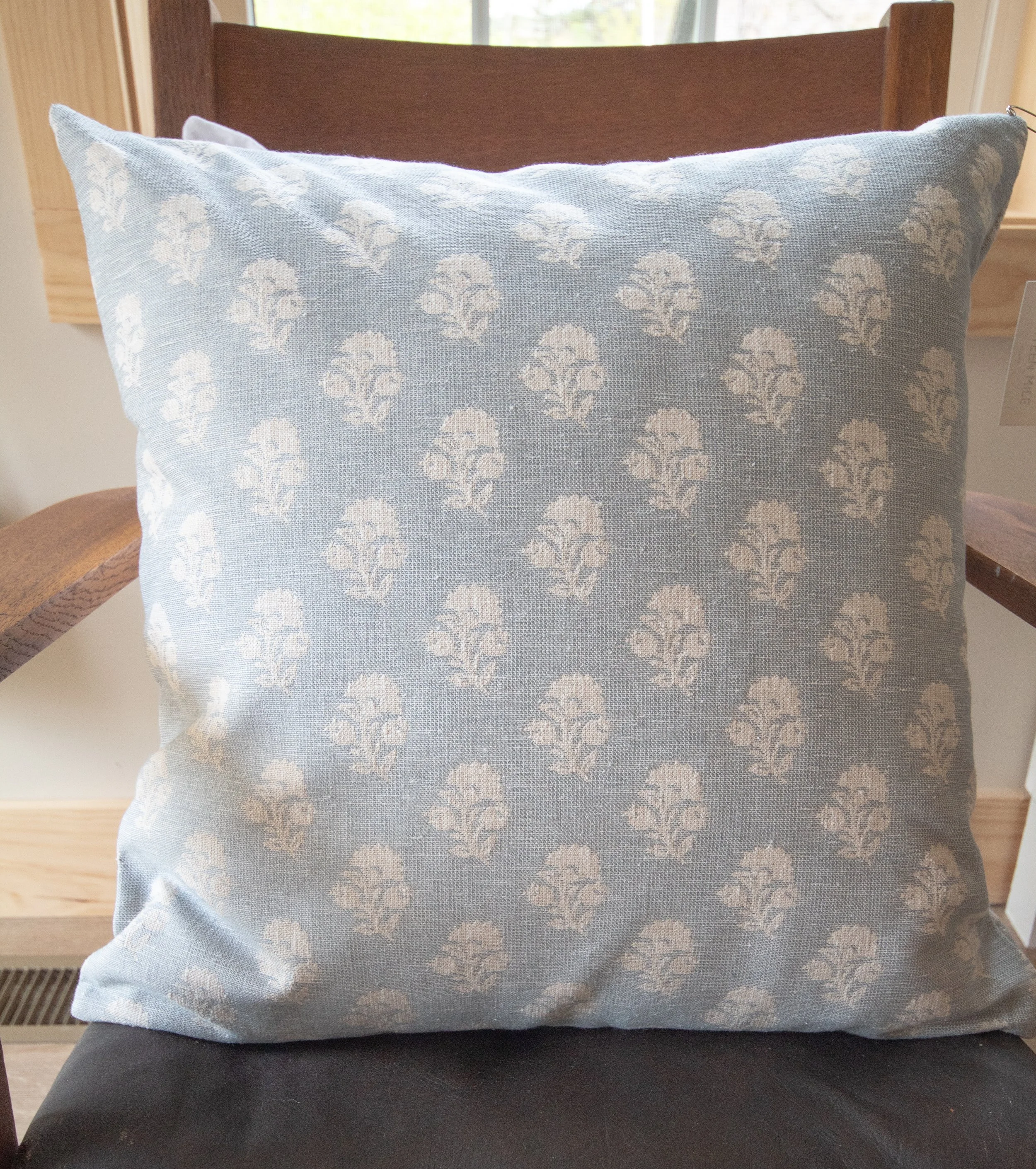 Throw Pillow, Antique Blue