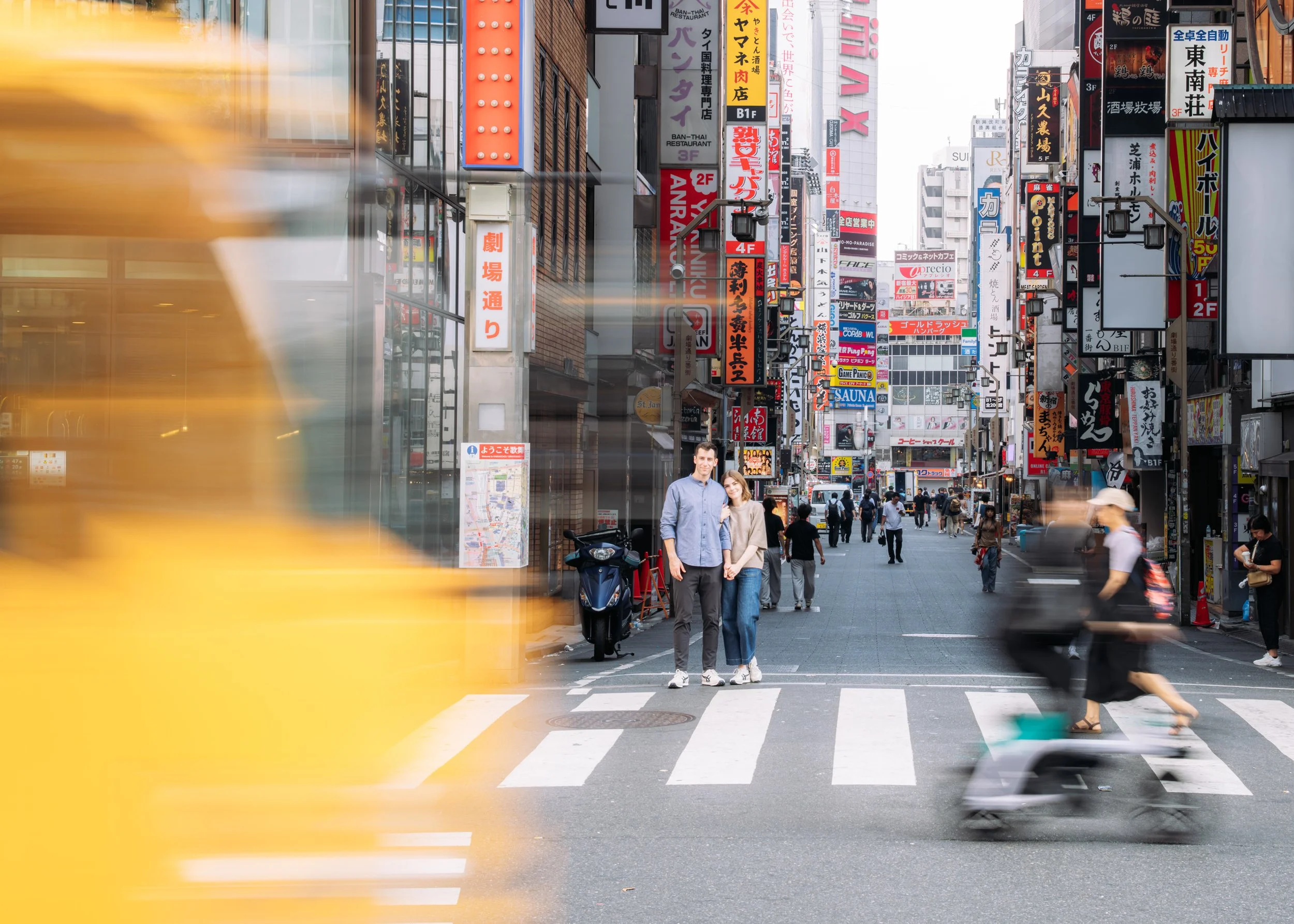 Tokyo City Couple Photoshoot Shibuya