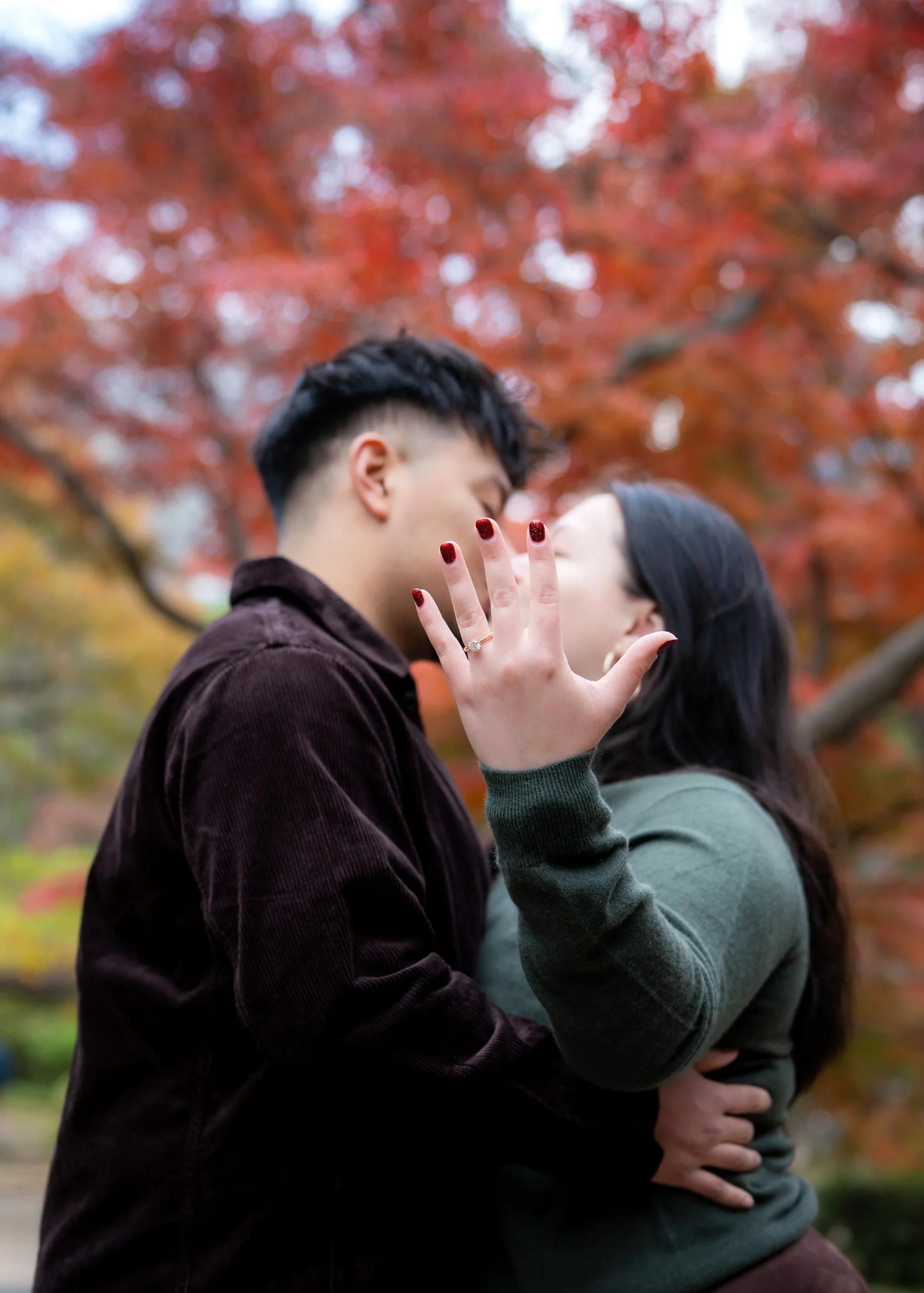 A Surprise Proposal Photoshoot in Tokyo – Autumn Edition 🍁💍