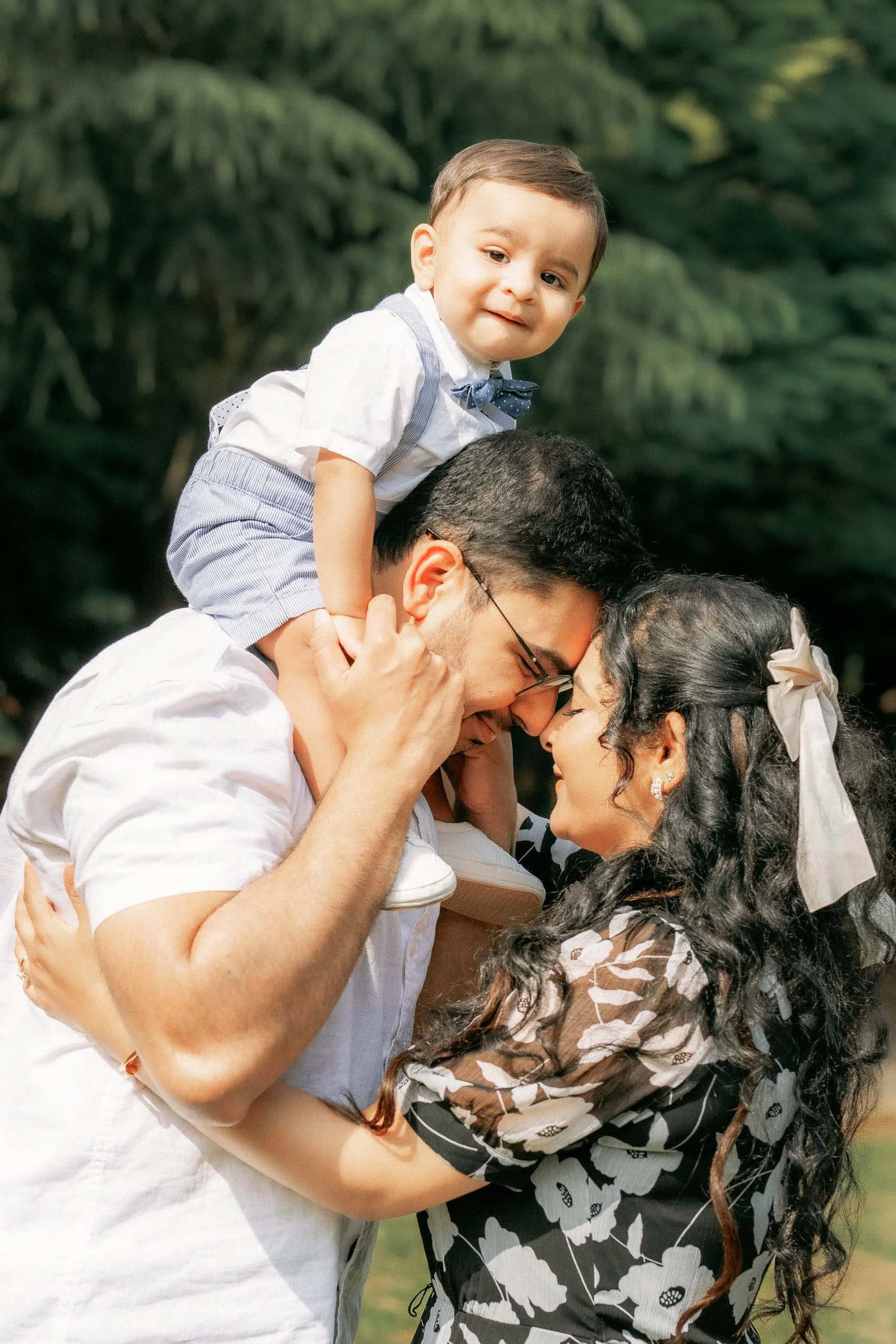 Tokyo Photoshoot of a family with toddler