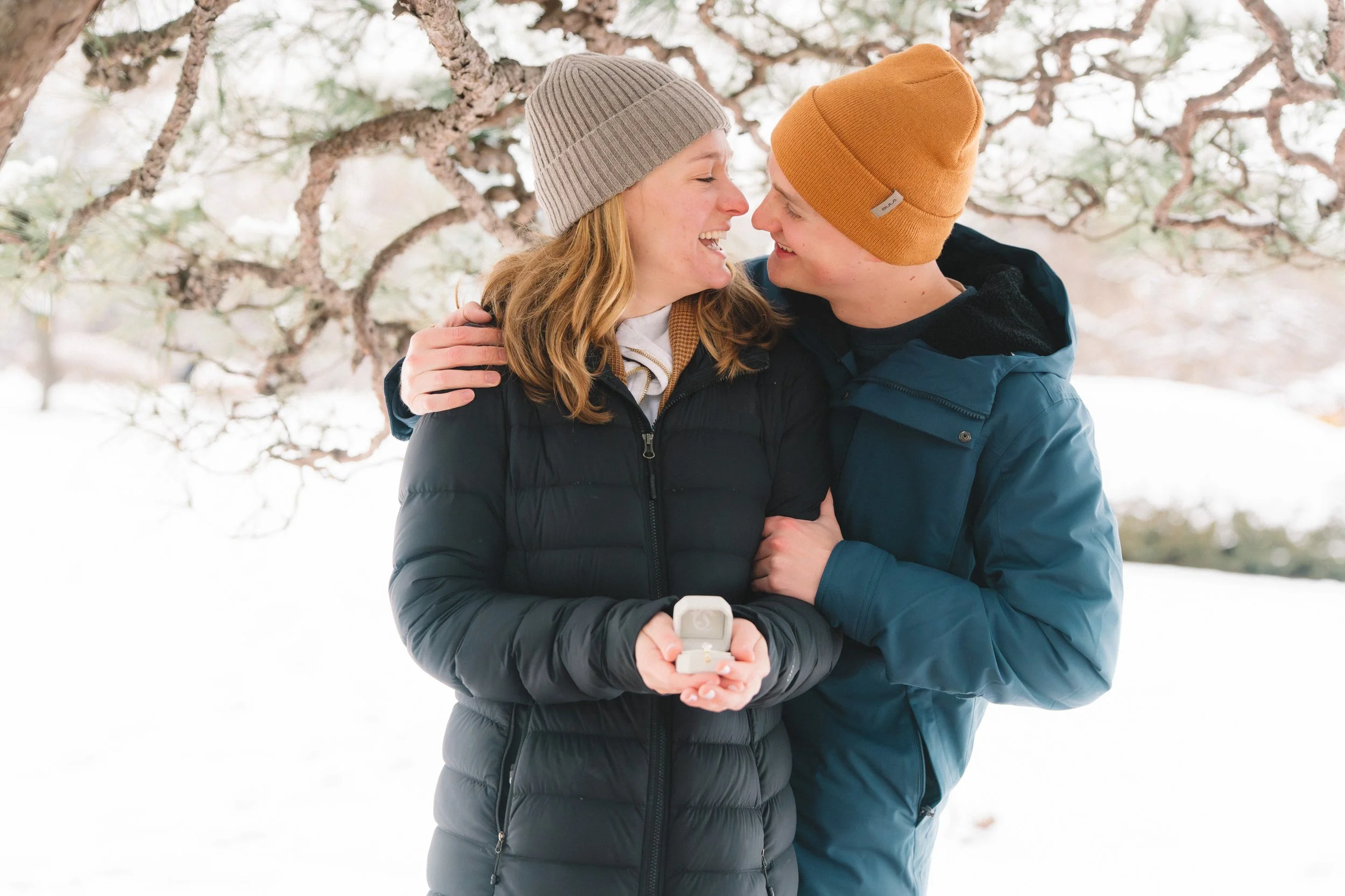 Authentic proposal reactions captured in Japan