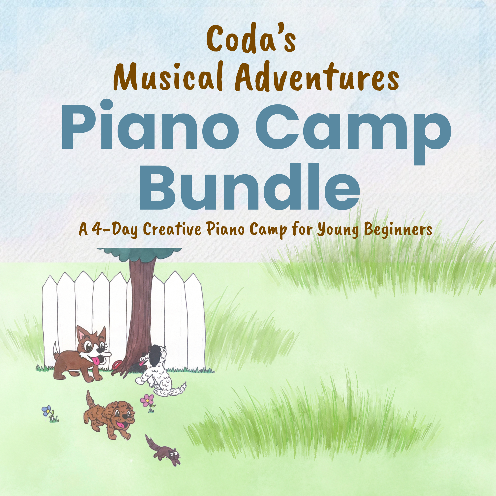 Coda's Piano Camp Bundle | Camp + Coda & the Mysteriously Moving Ball