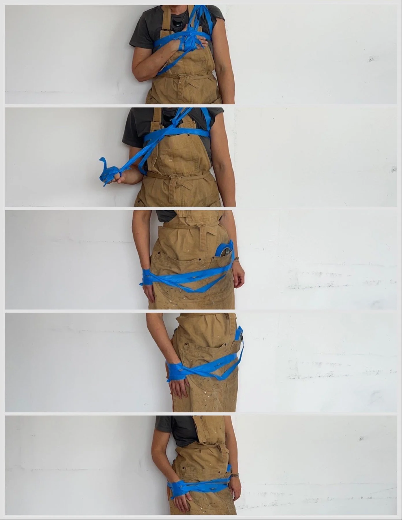 "Tangled in the Art of Process." After Bruce Nauman