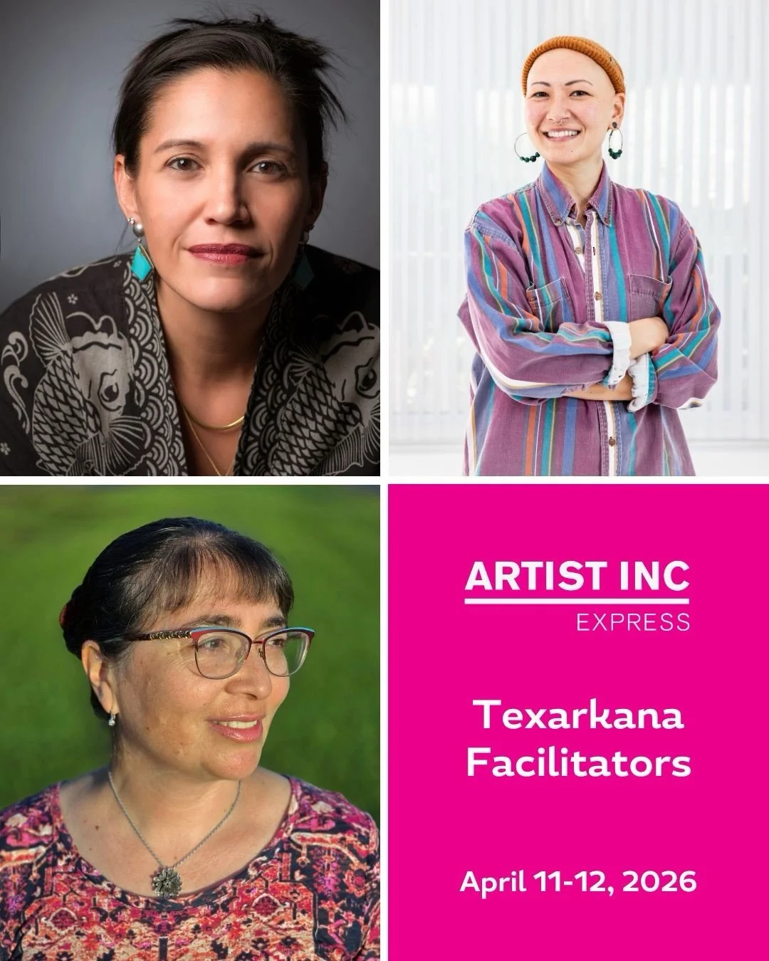 Artists! Need help with your creative pathway??? 👀 

Most of us do! 😊 but lucky for YOU, there&rsquo;s support!

Learn the business of art with Artist INC Express in Texarkana. 

I&rsquo;m excited to co-facilitate this IN PERSON session with fellow