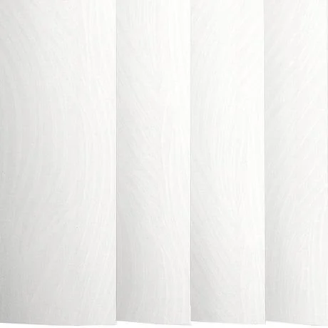 Close-up of white wooden surface with vertical panels.