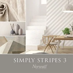 Sample pattern design with simple gray and white stripes for walls or decor.