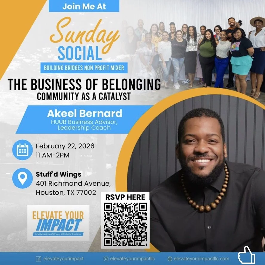 Feb 22nd   Sunday Social: Building Bridges Nonprofit Mixer