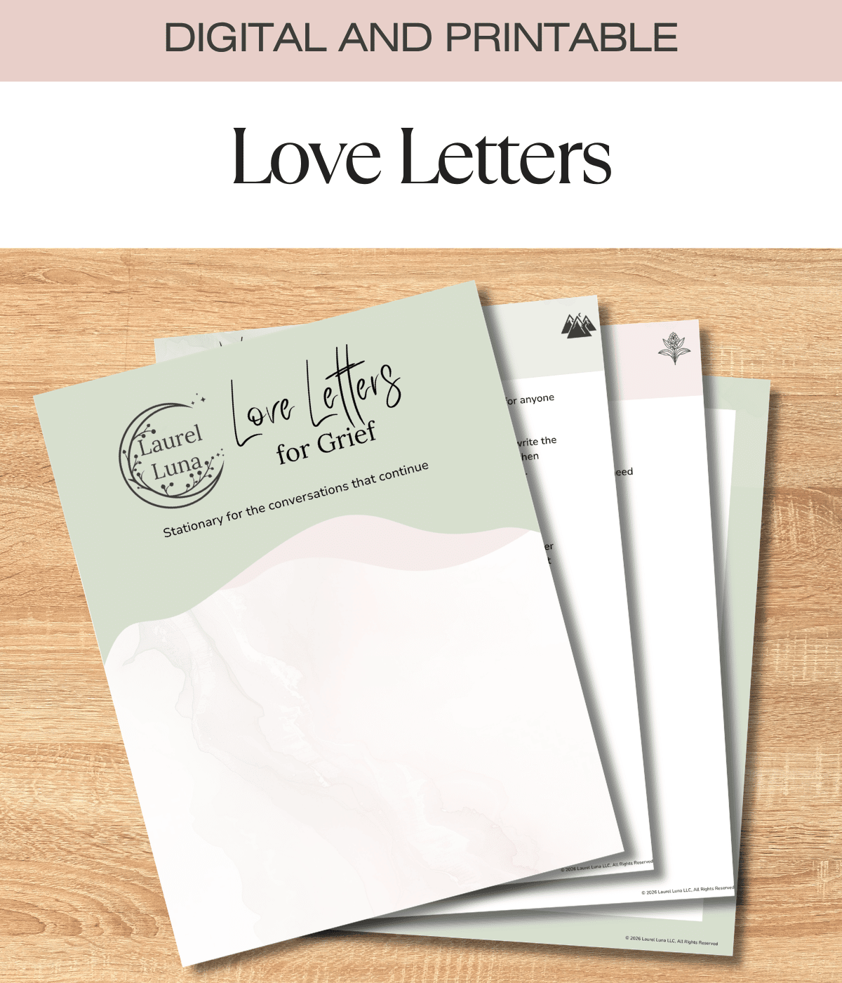 Love Letters for Grief | Digital Download