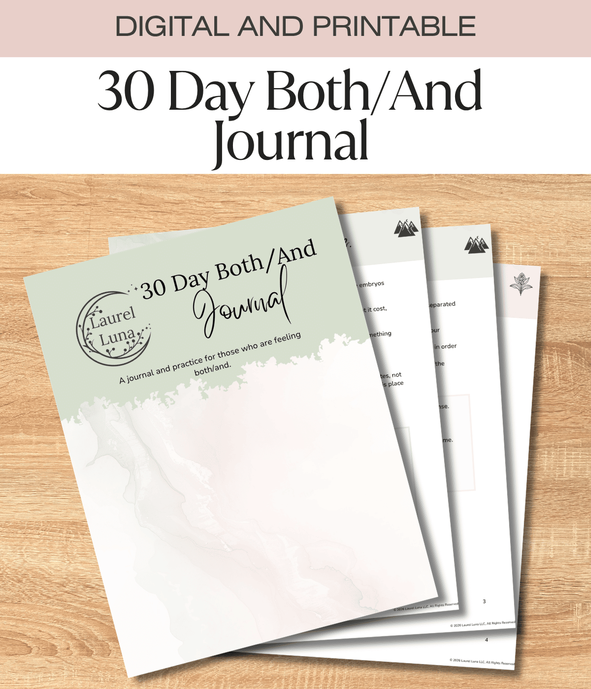 30 Day Both/And Journal | Digital Download