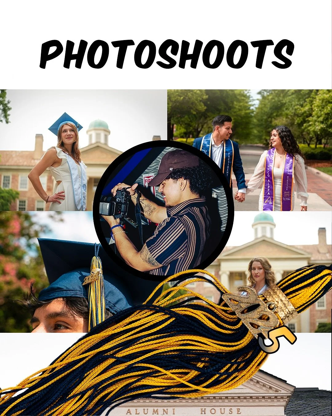NOW OPEN FOR SPRING/SUMMER BOOKINGS 📸 📹

Dm with any questions or to book with me ✨ 
Let&rsquo;s capture your memories 🤠

#photo #gradphoto #photographer #videographer #photography